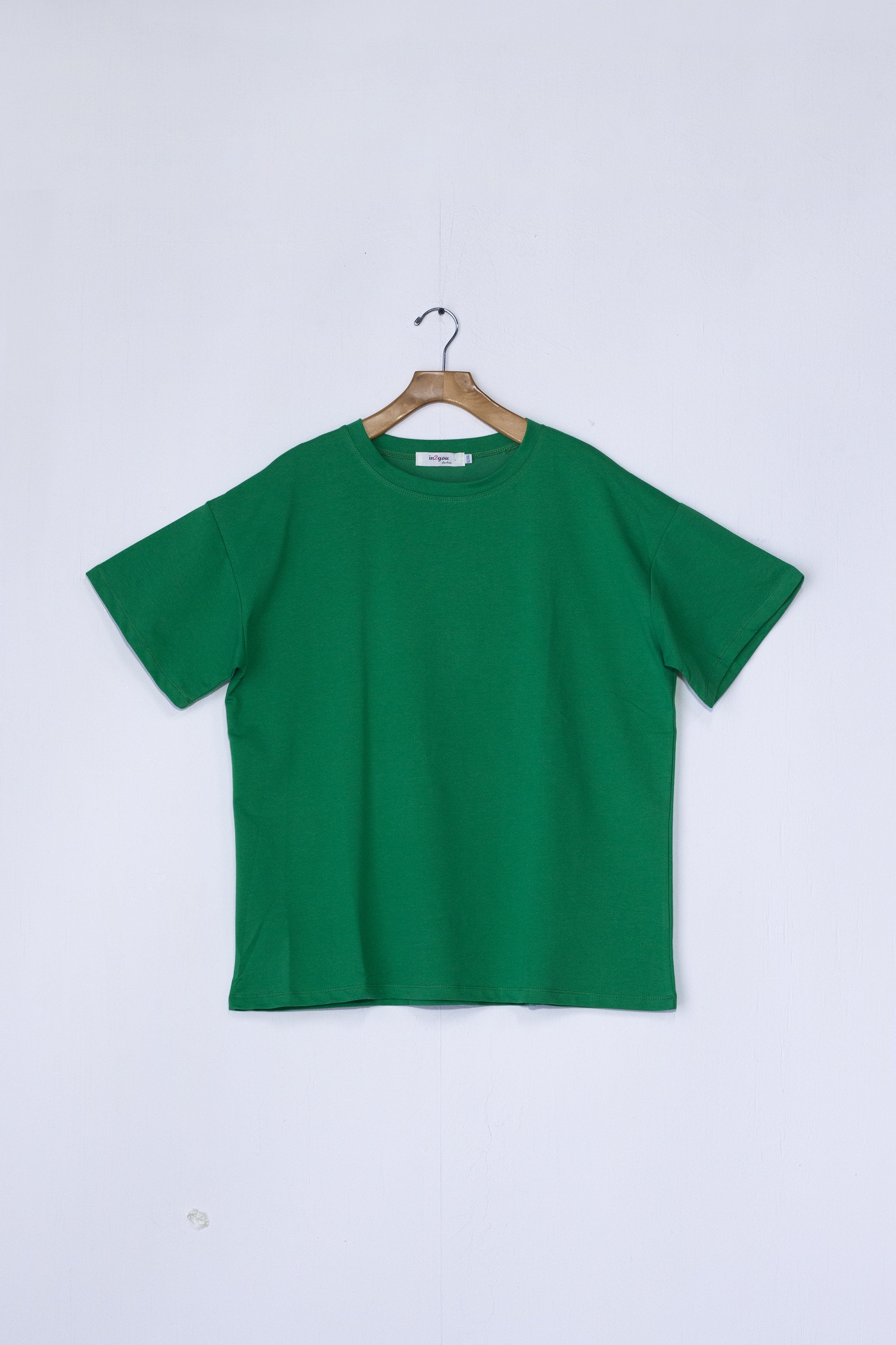 Playera Curvy Oversize Algodón Stretch Comodidad Urbana