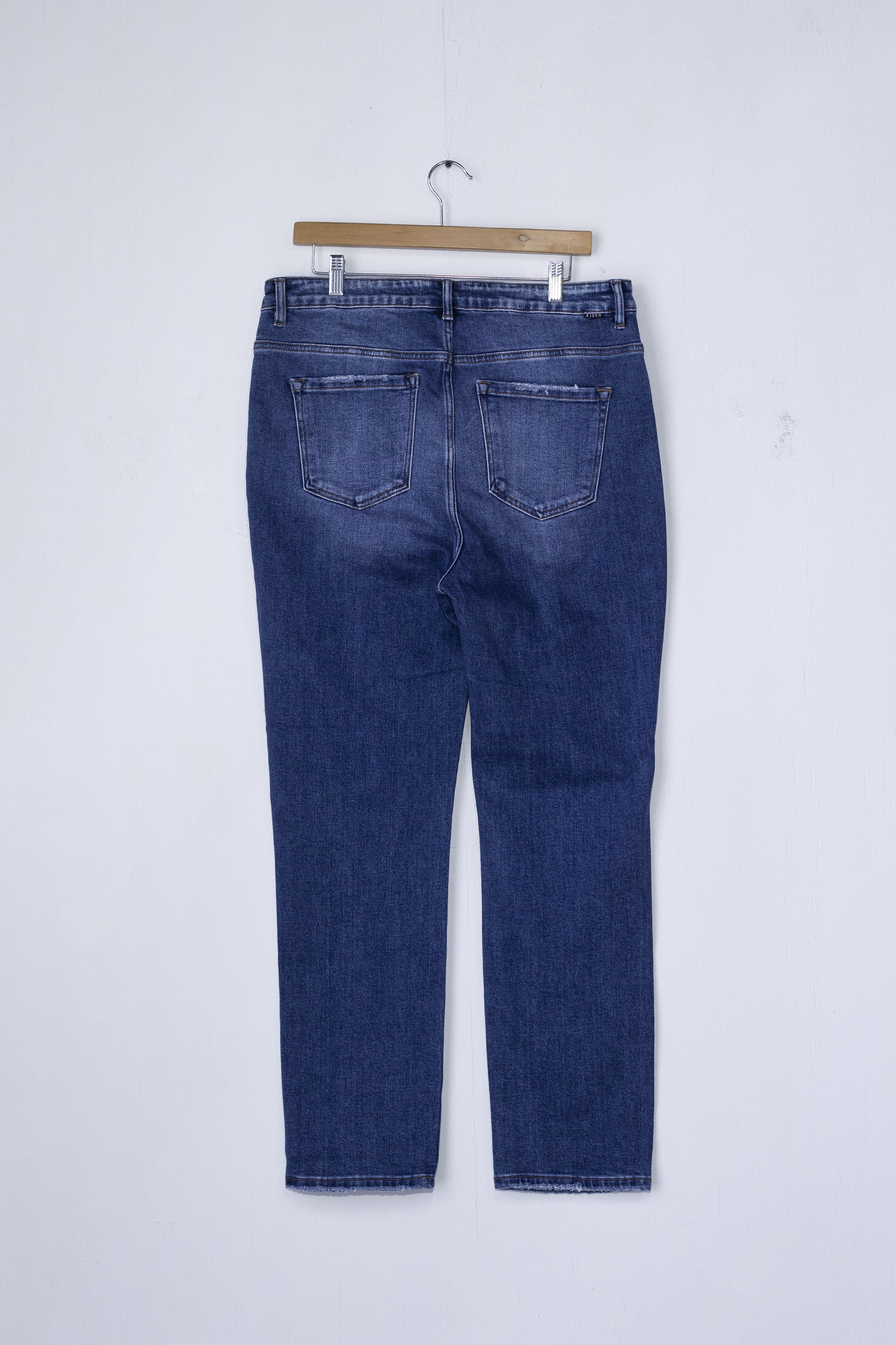 Jeans Recto Rasgado