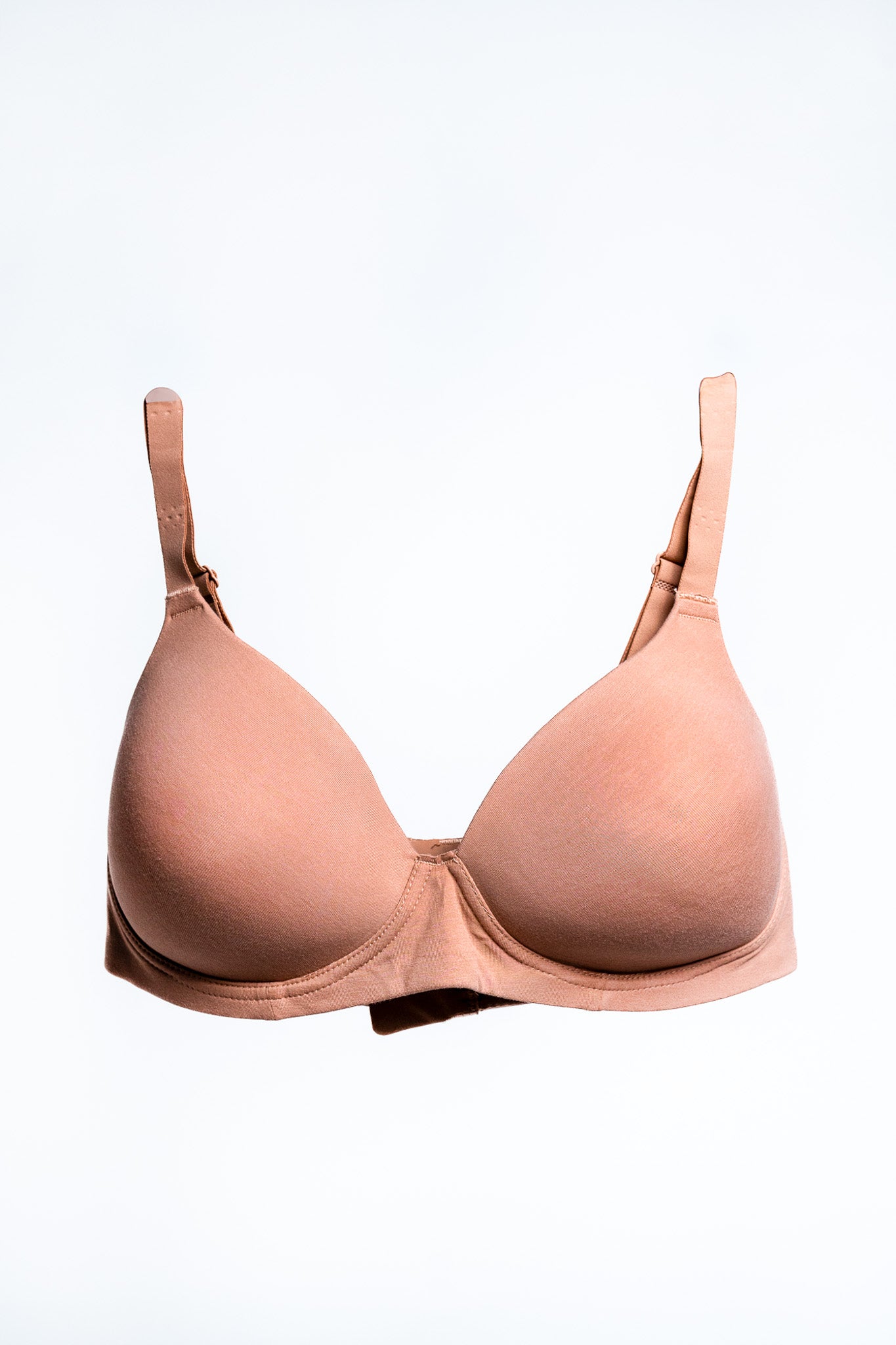 Bra Curvy Sin Costura Liso Copa DD Talla 38 Invisible Realce