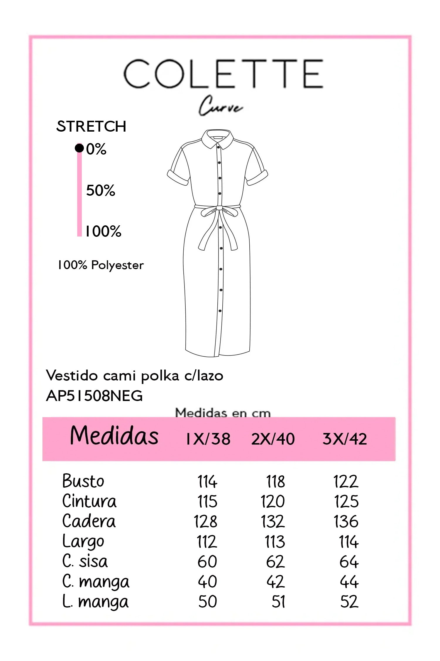 Chart medidas AP51508NEG