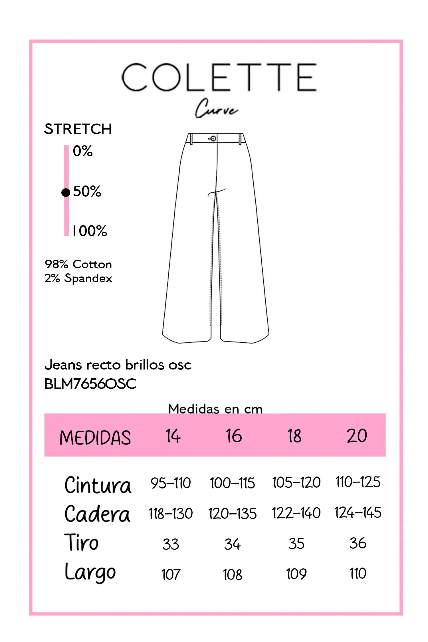 Tabla de medidas