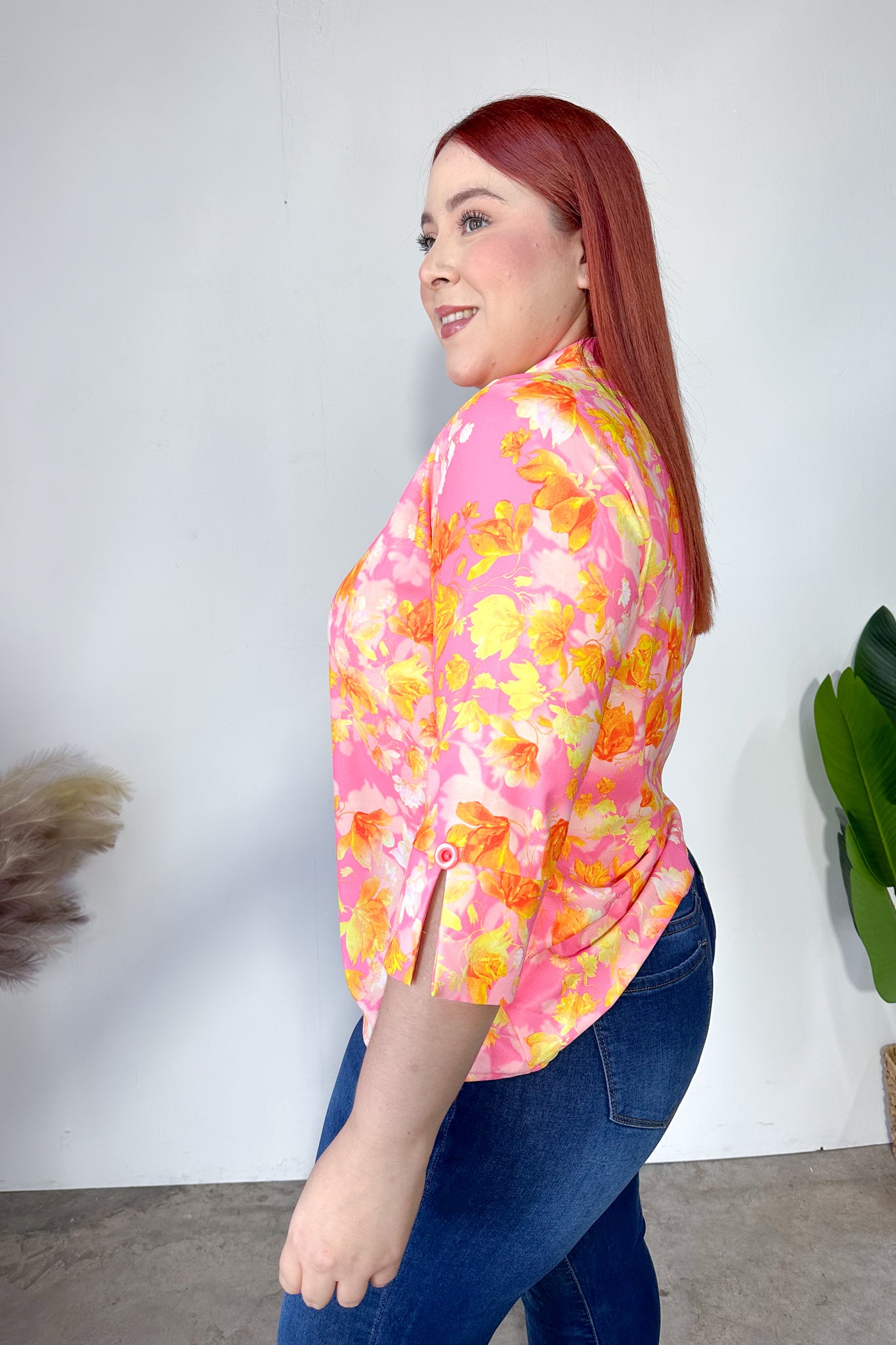 Blusa estampada flores