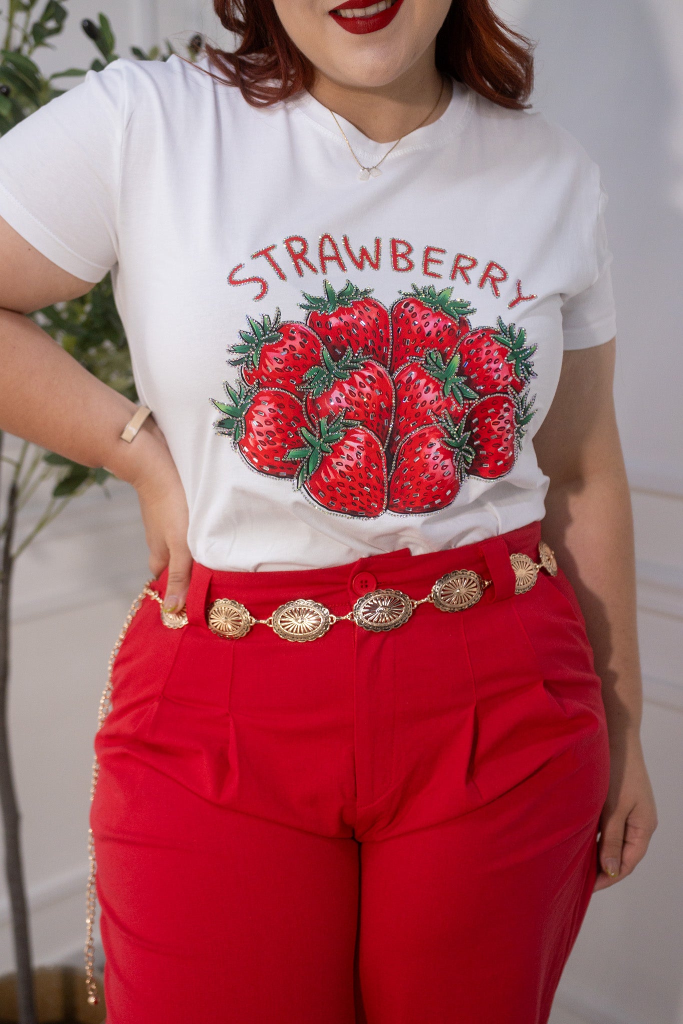 Playera strawberry