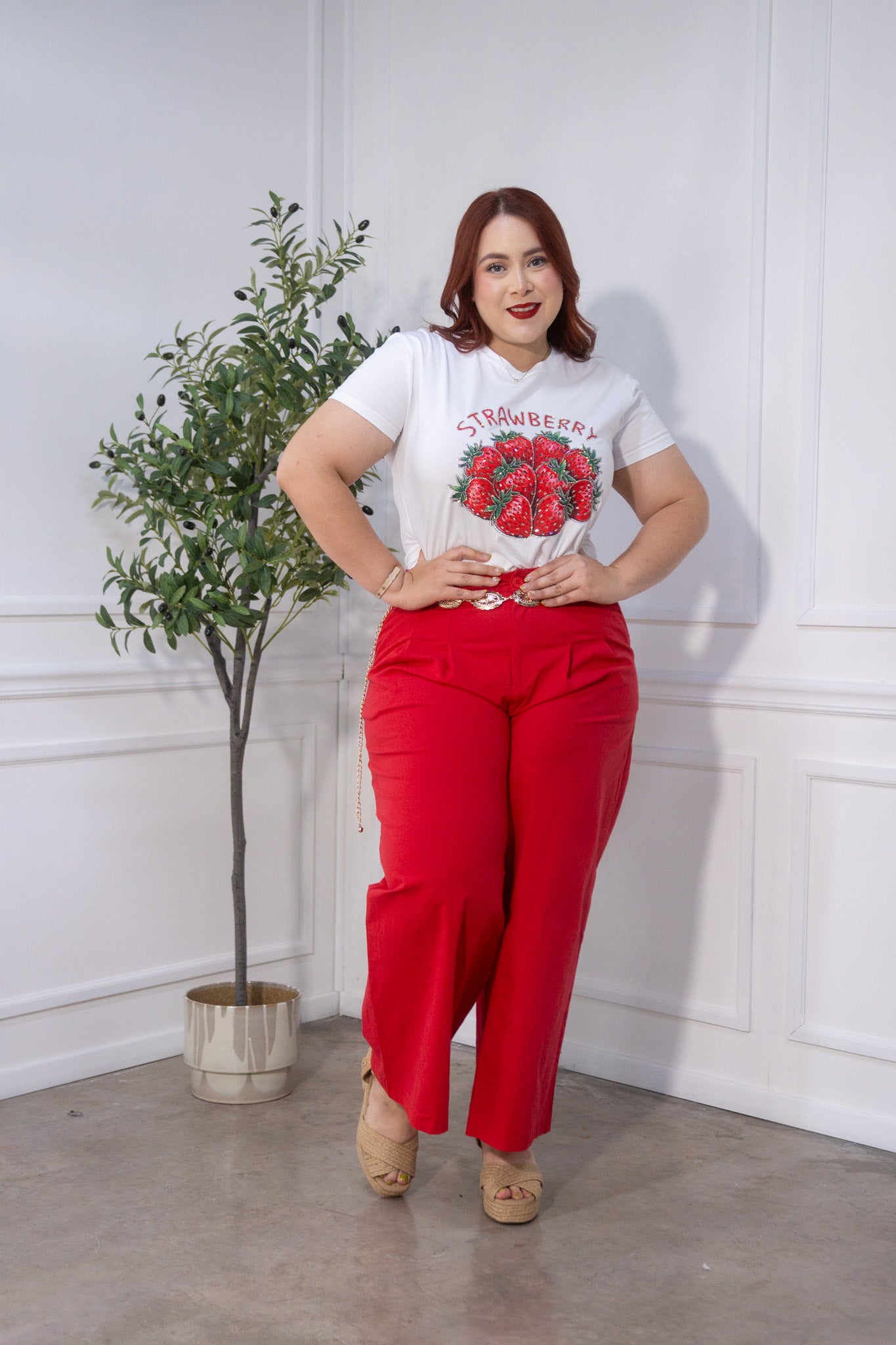 Playera strawberry