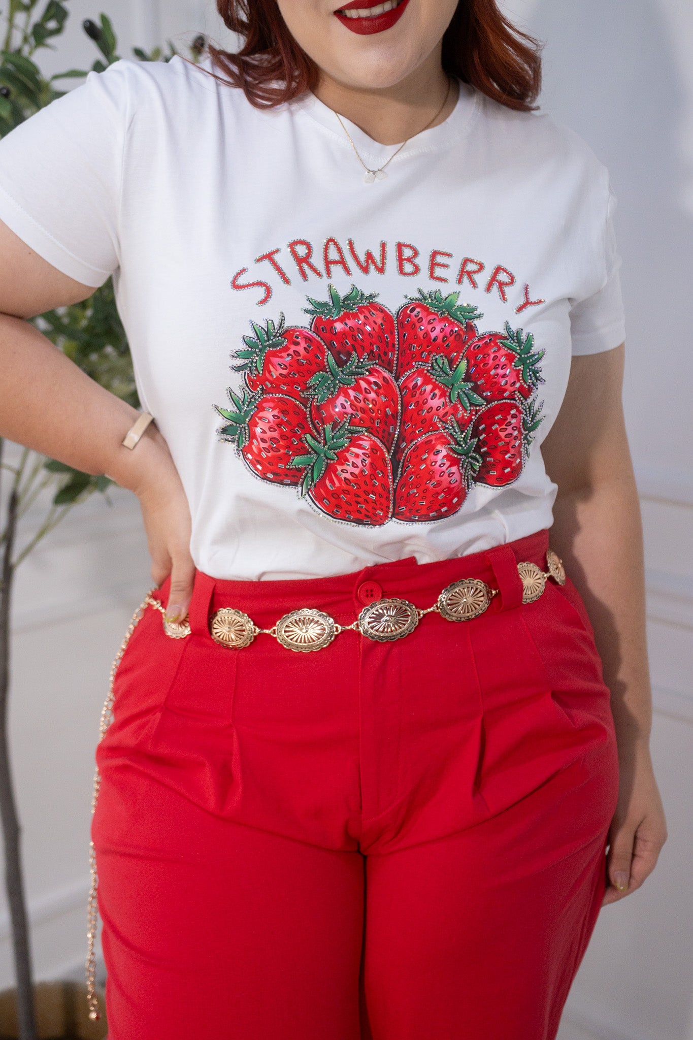 Playera strawberry