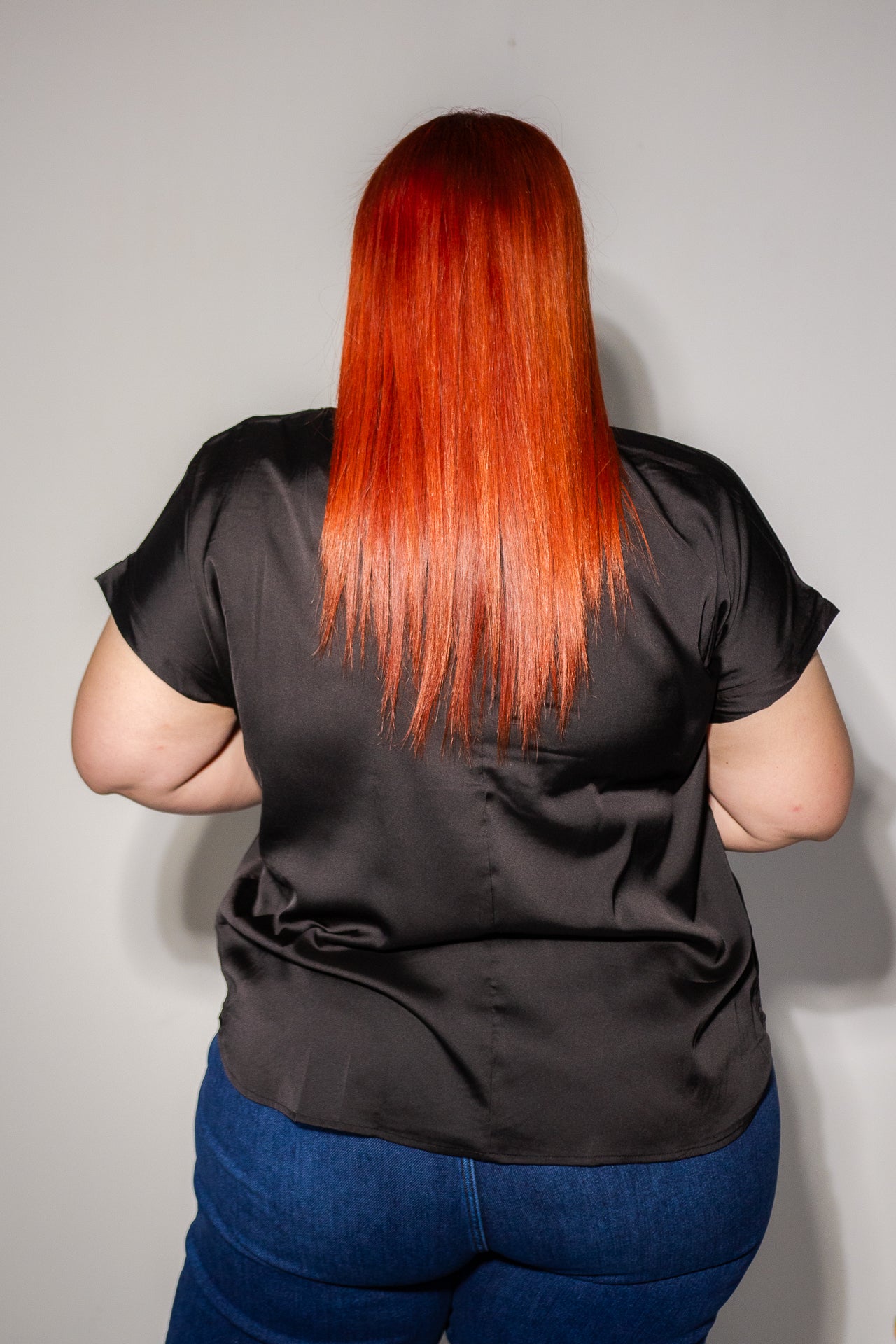 Blusa Satinada Curvy