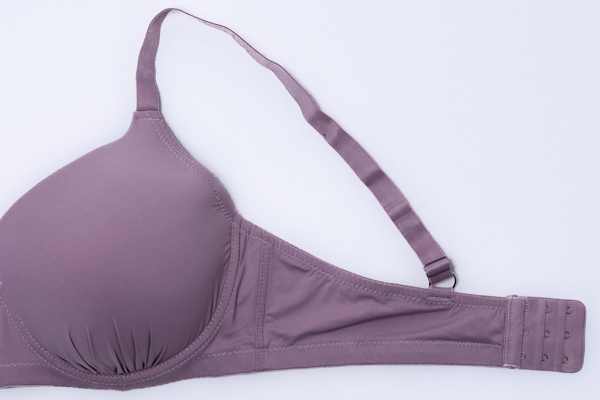 Plain Lilac Curvy Bra