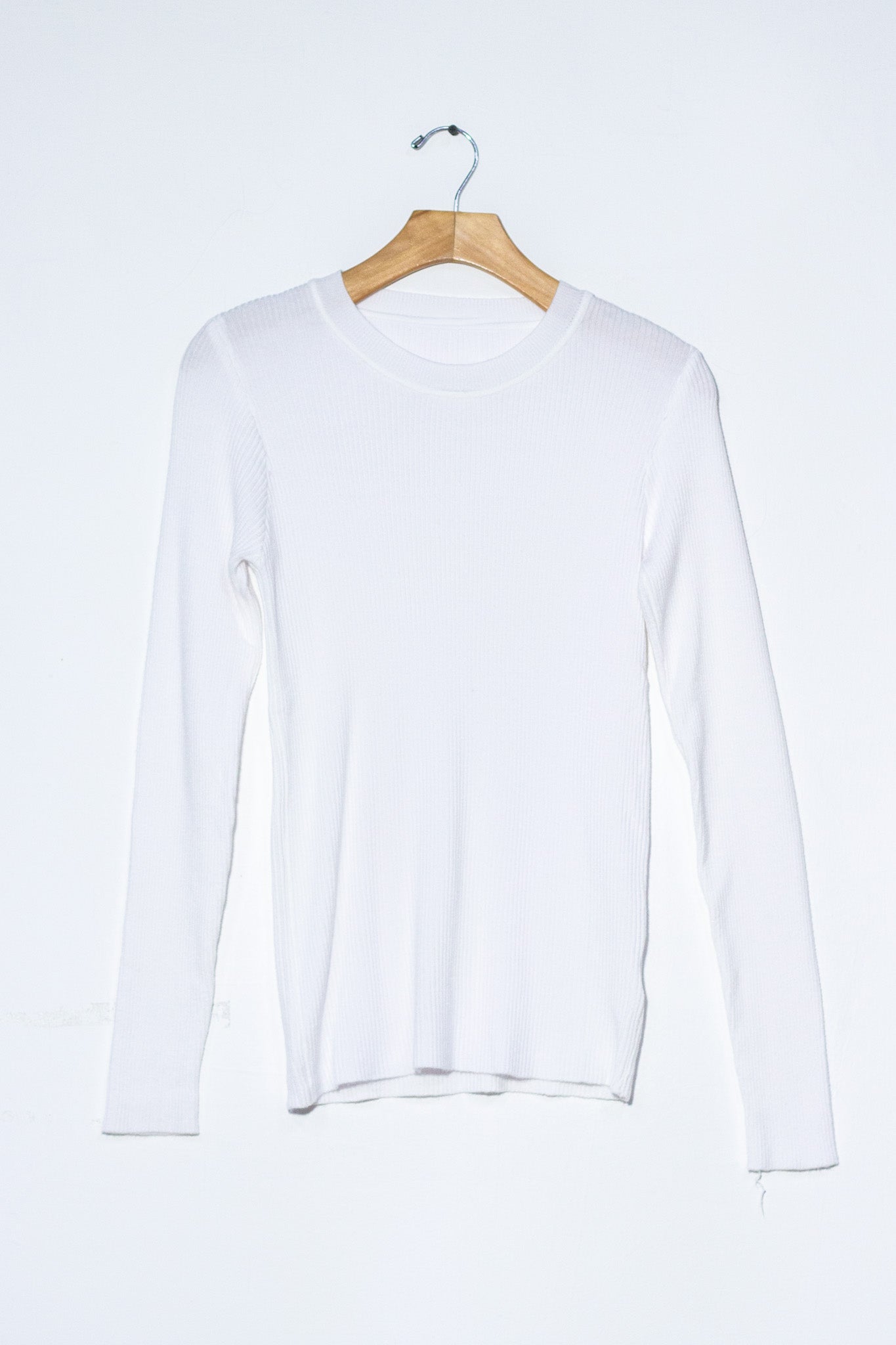 Blusa basica acanalada