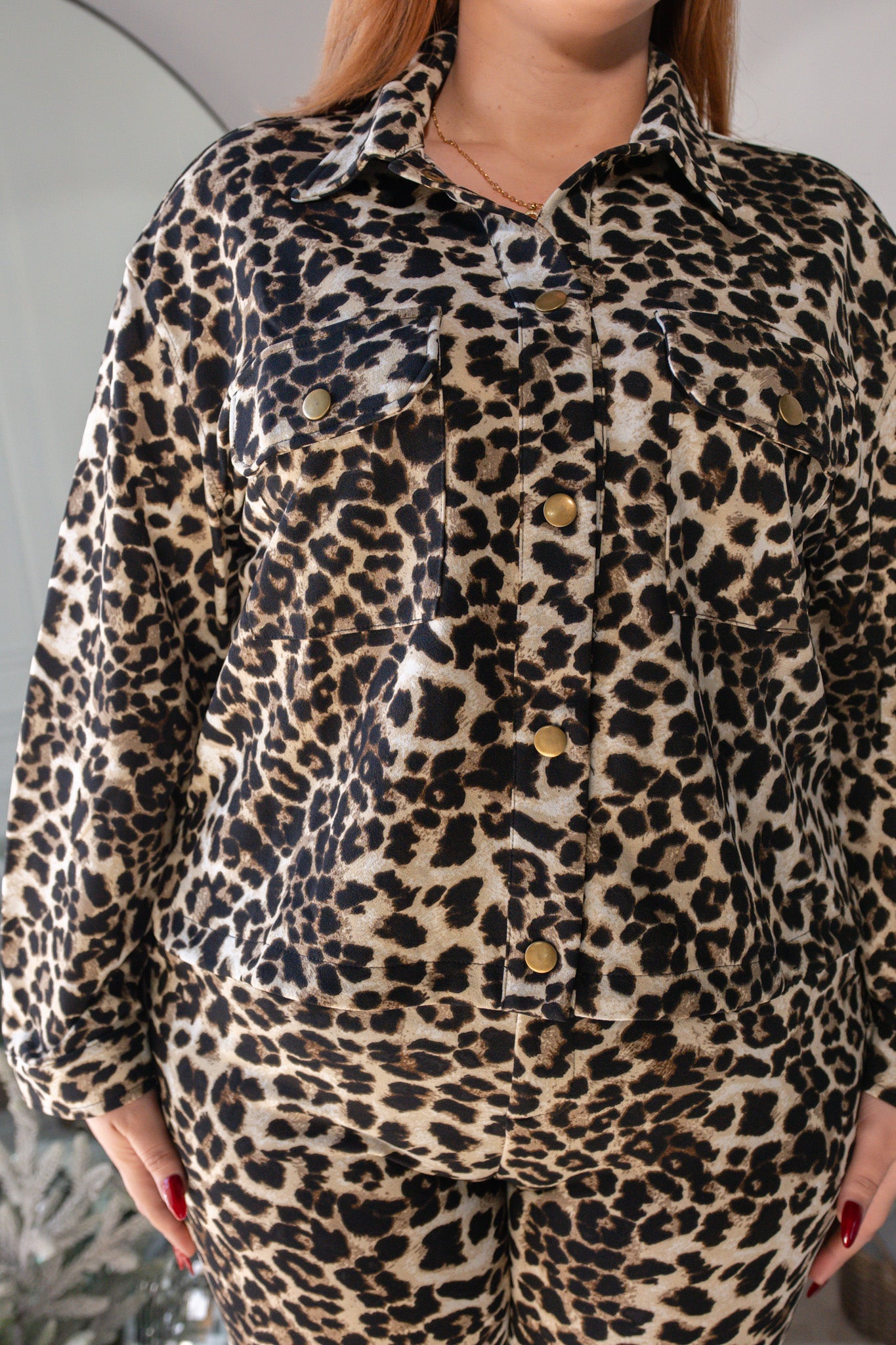 set pant animal print
