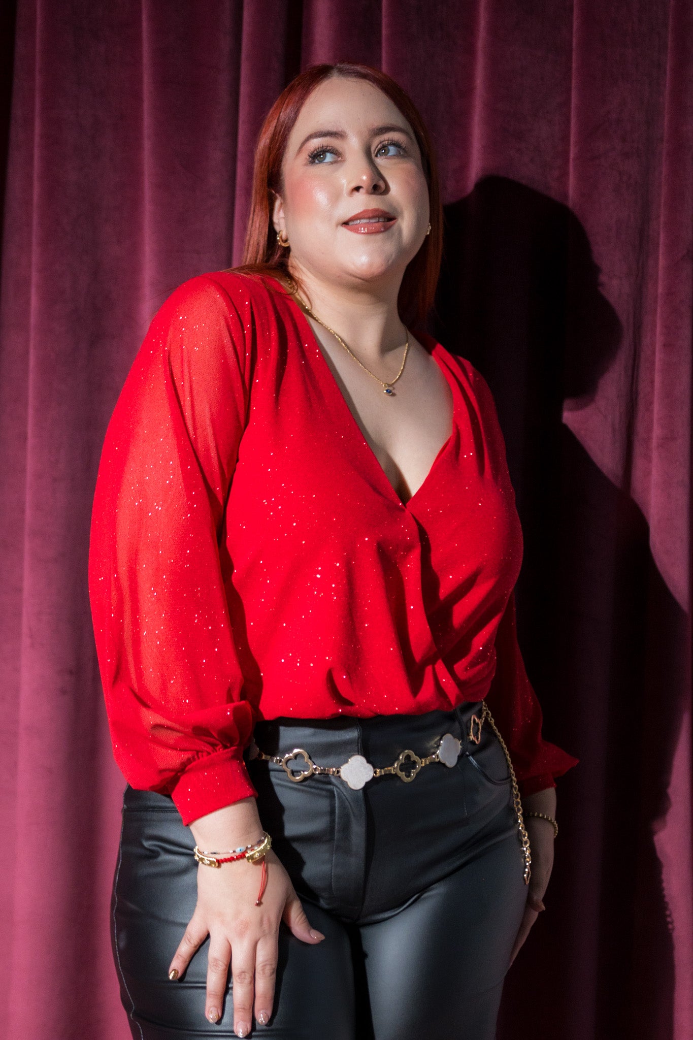 cinto cadena van cleef negro (Copia)