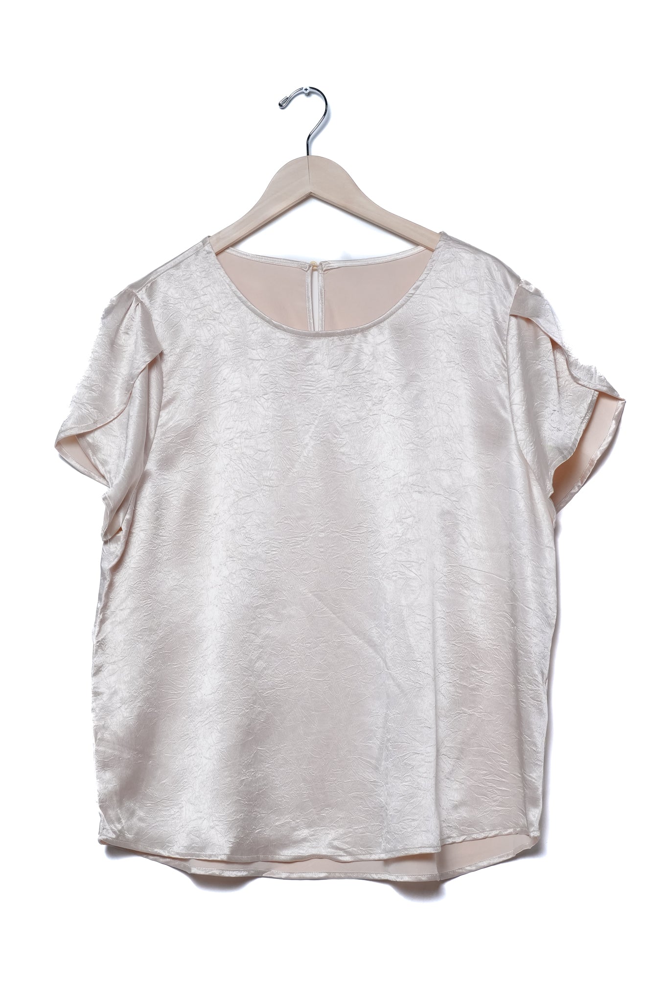 Blusa satin textura