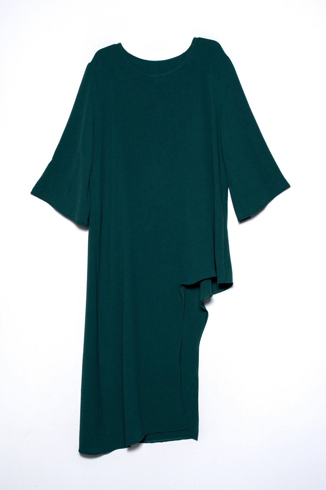 Blusa asimetrica verde