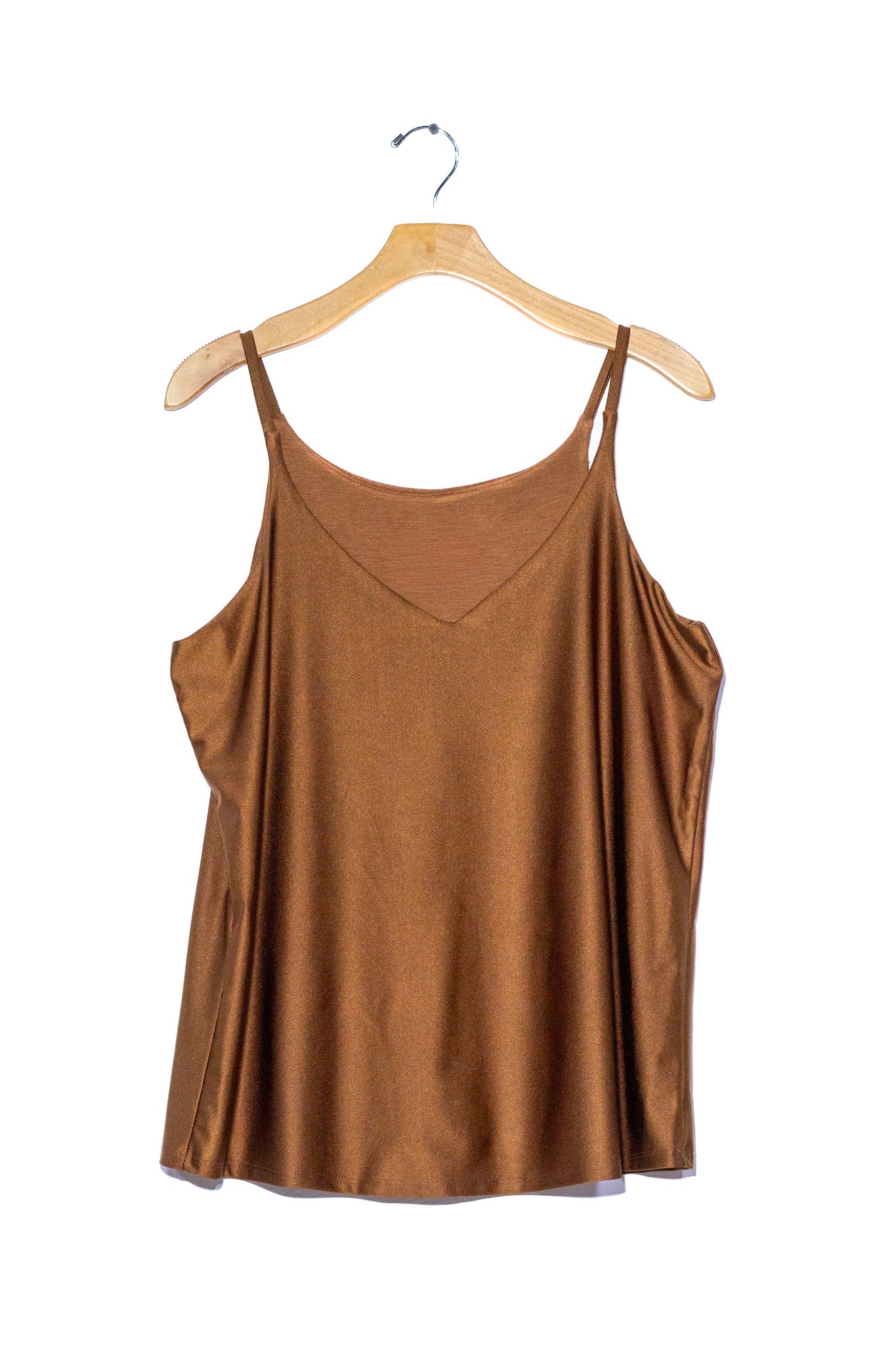 Blusa tirantes satin