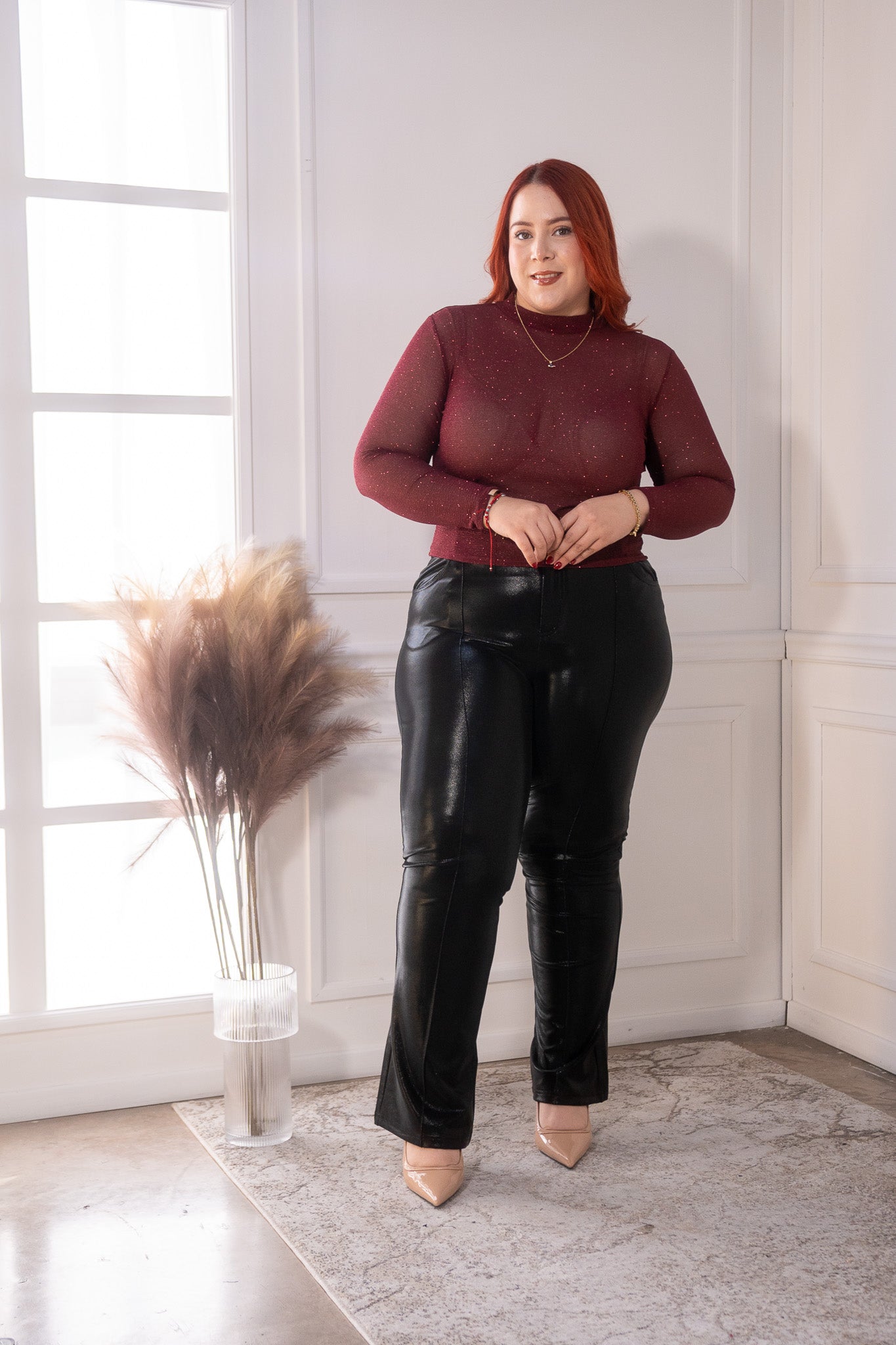 Bluta mesh glitter tinta