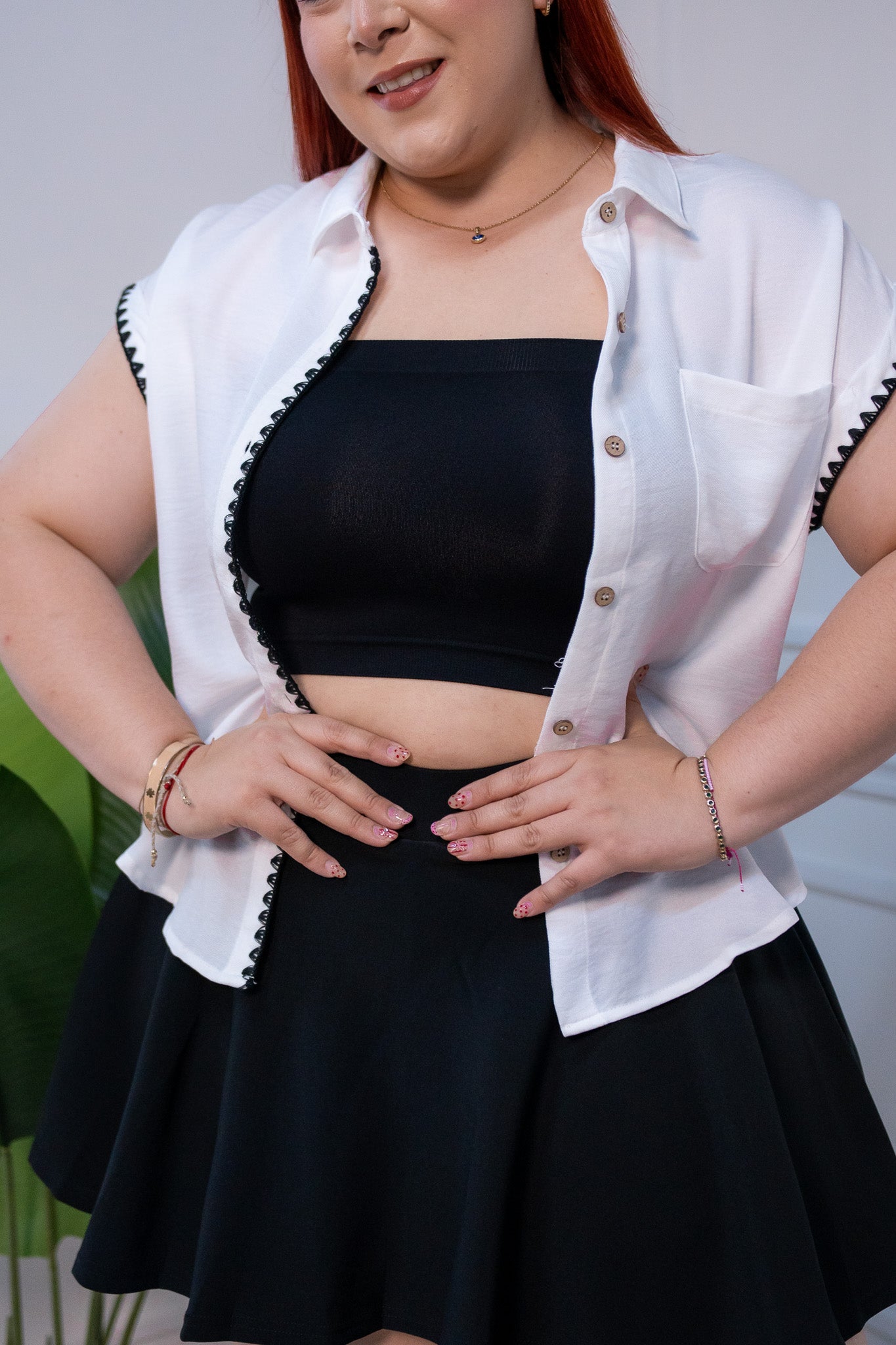 Top Curvy Strapless Algodón Lycra Sostén que No Aprieta