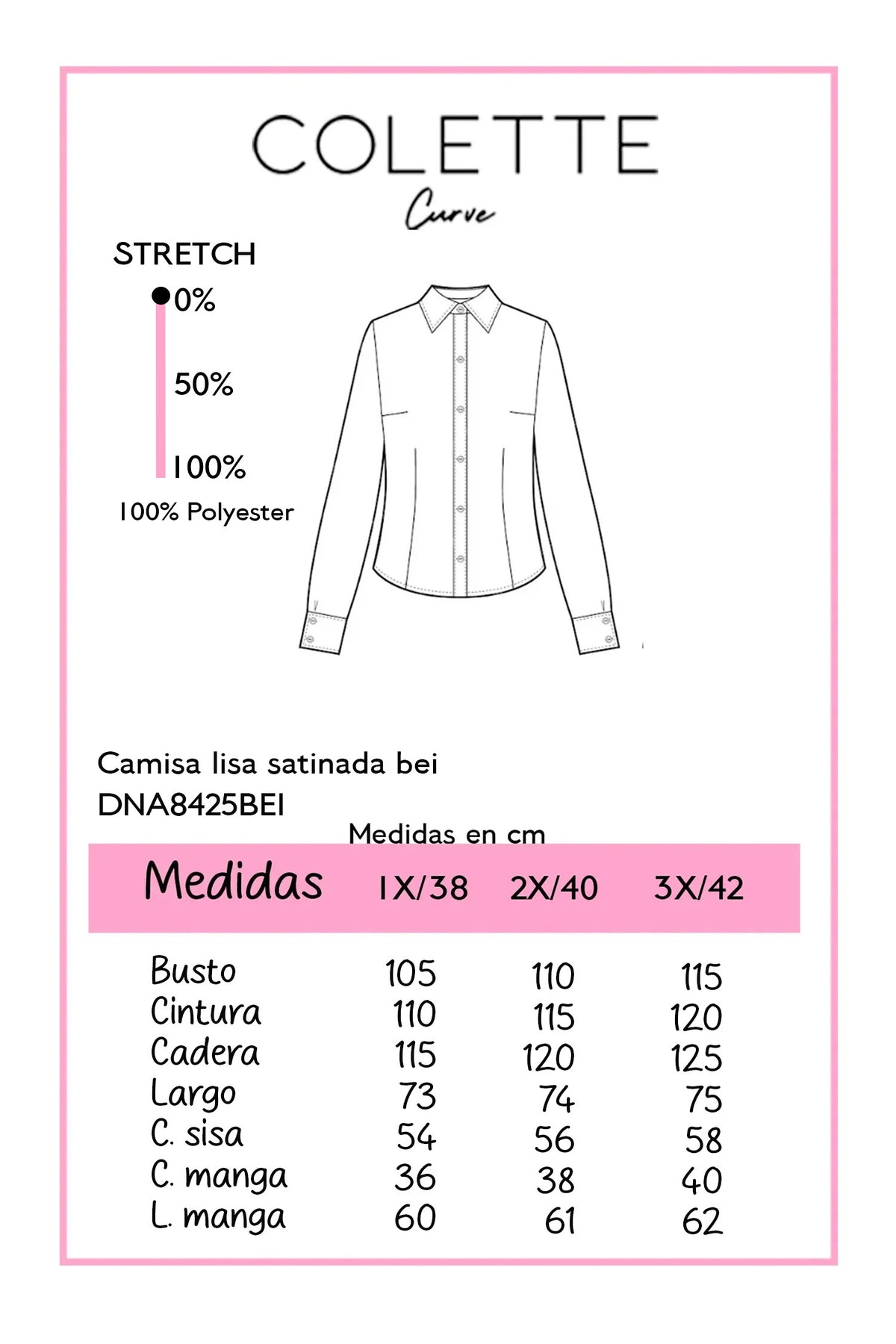 Tabla de medidas