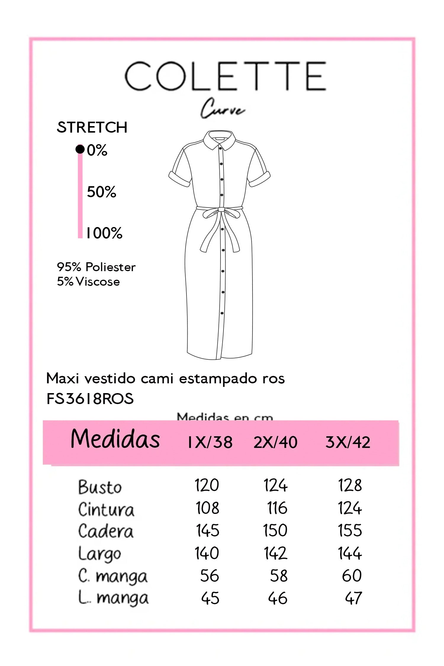Chart de medidas FS3618ROS