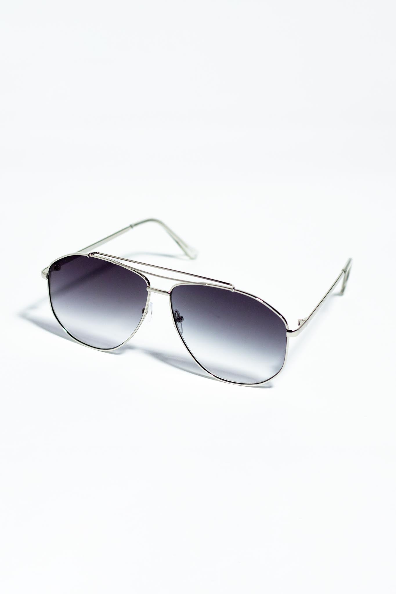 Lentes Aviador Negros para Mujer