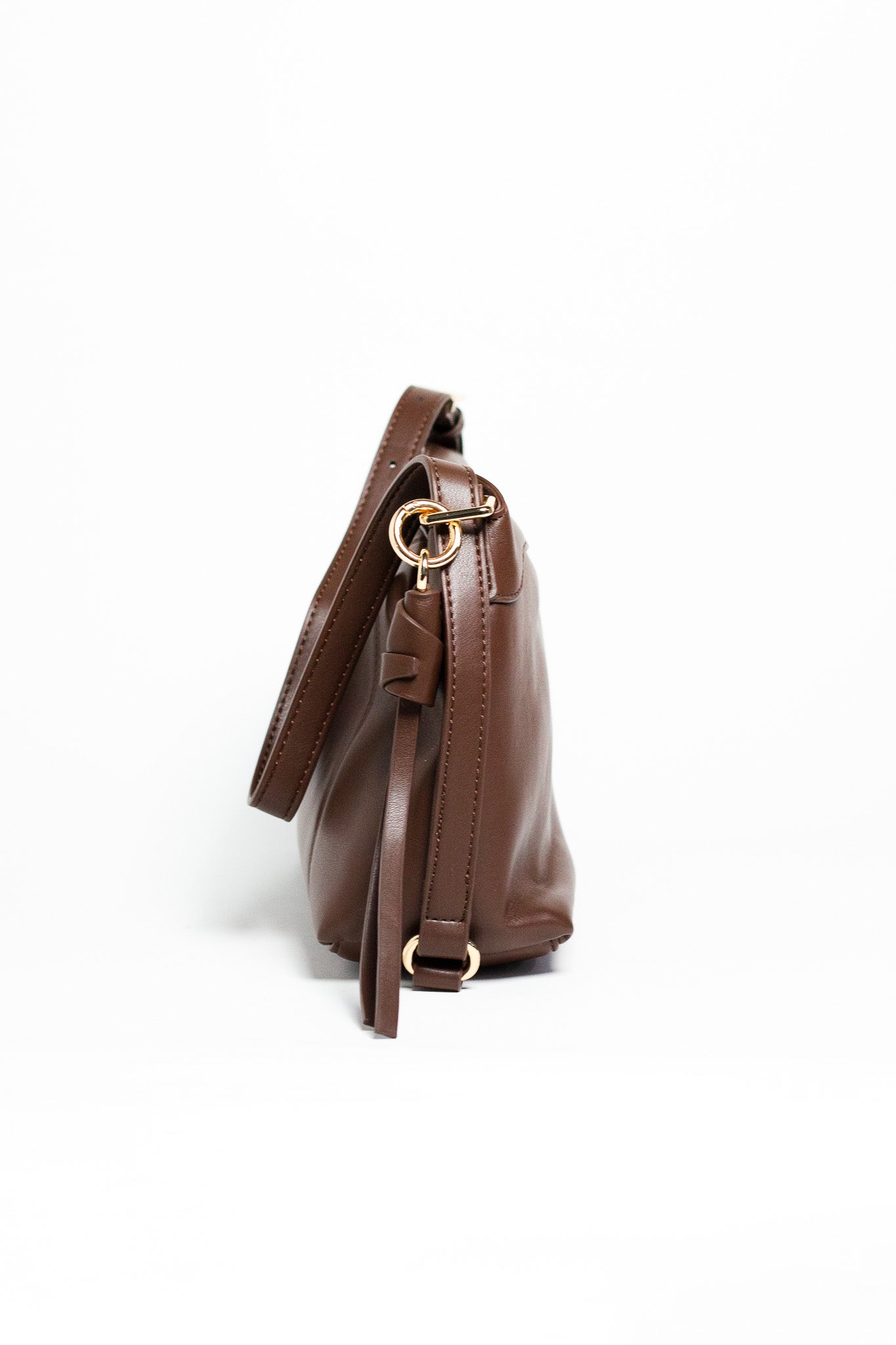 Bolsa Hobo Lisa Básica Café Chocolate