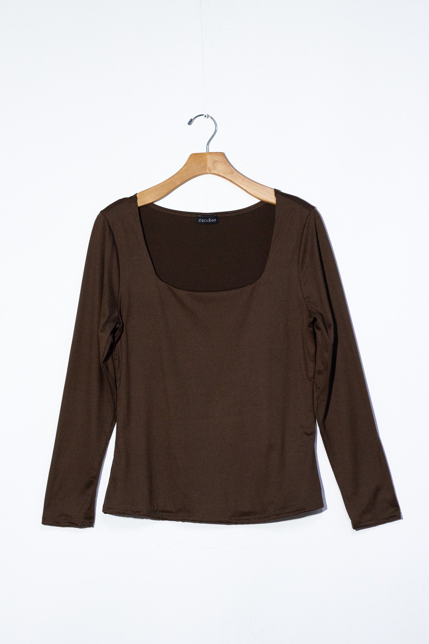 Blusa basica m/larga lisa