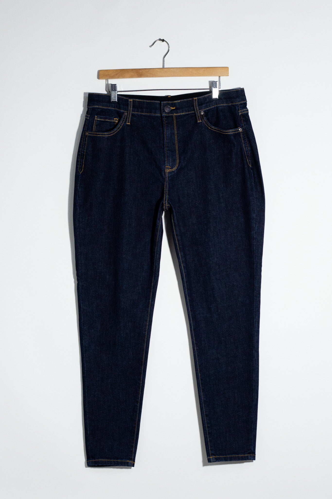 Jeans Skinny Liso Curvy Indigo