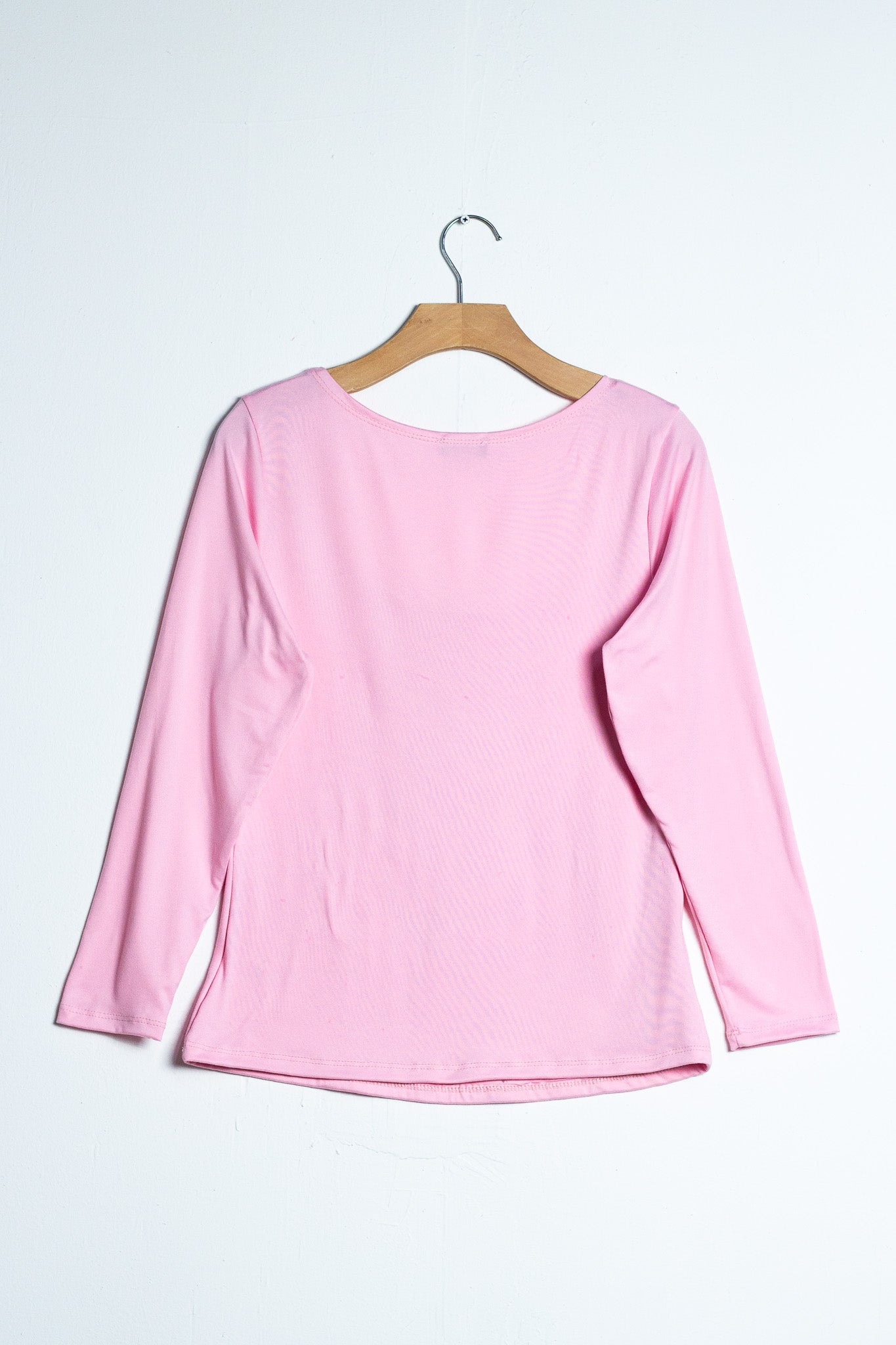 Blusa basica m/larga lisa
