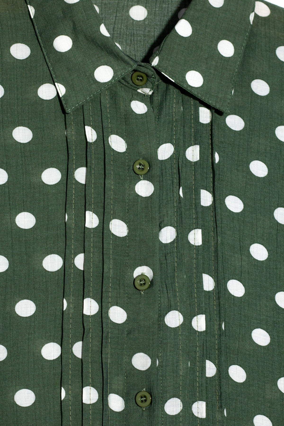 Camisa polka sage