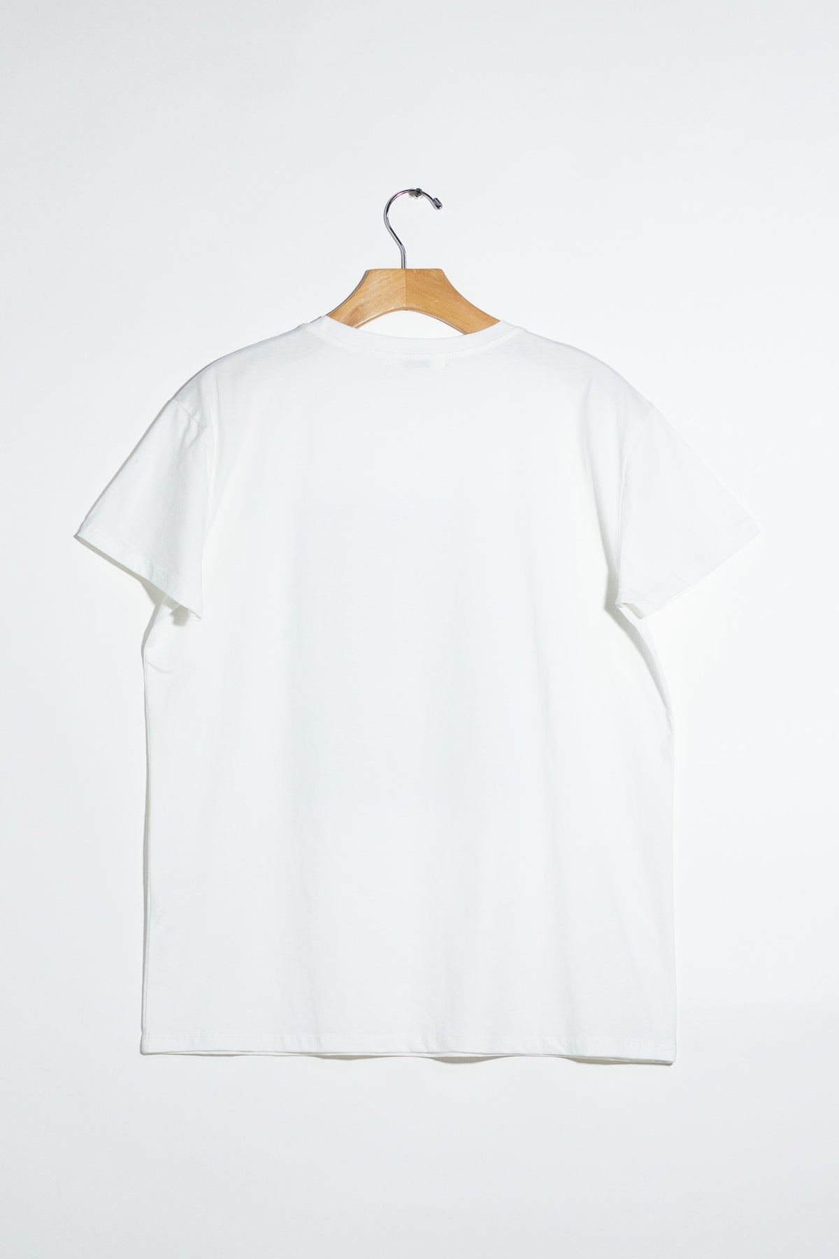 Playera Curvy Estampado Amalfi Limones Blanca