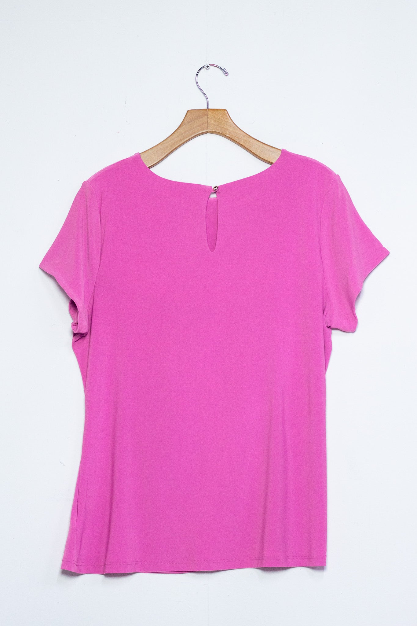 Blusa detalle cruzado rosa