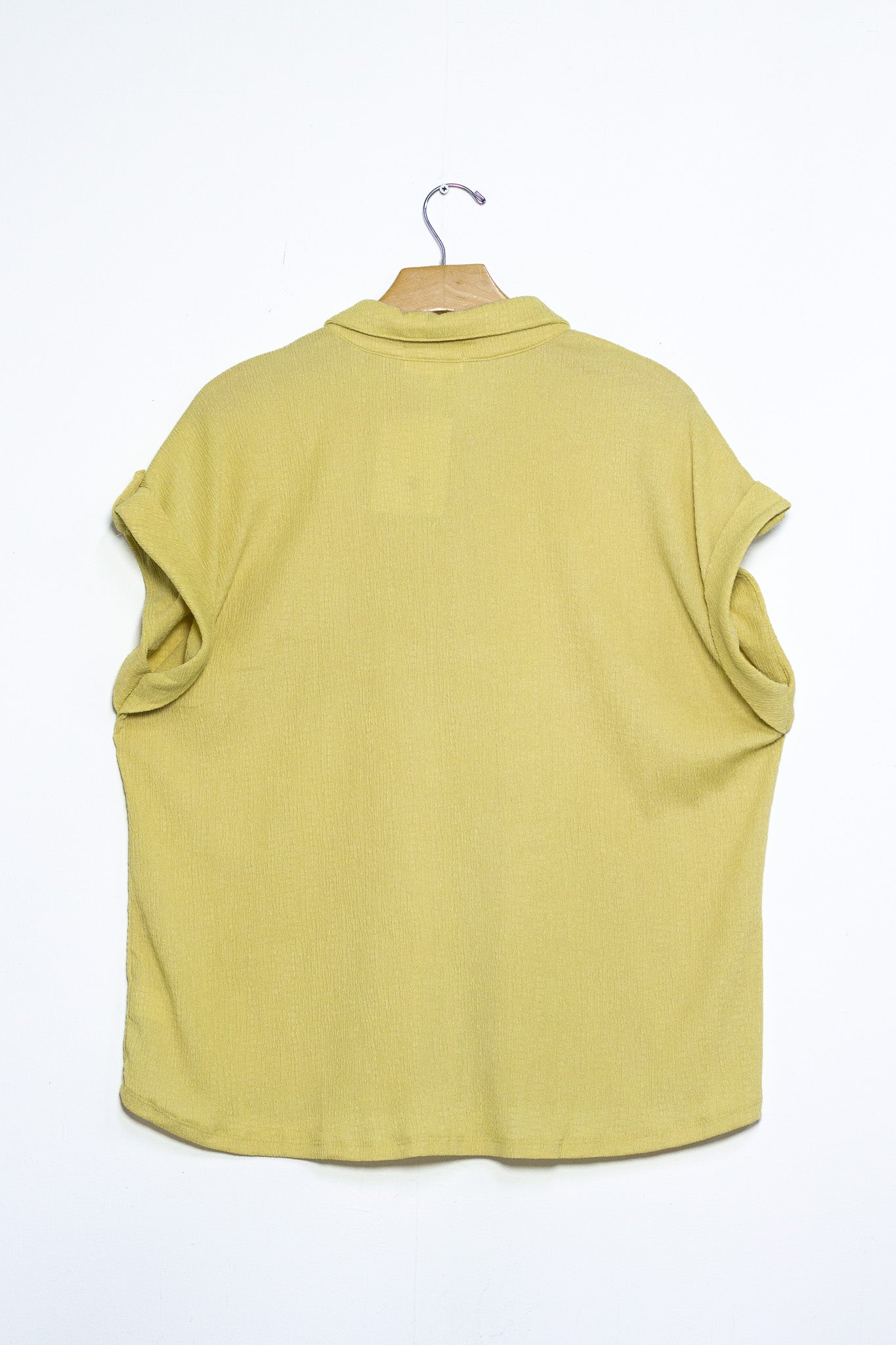 Camisa textura c/bolsa