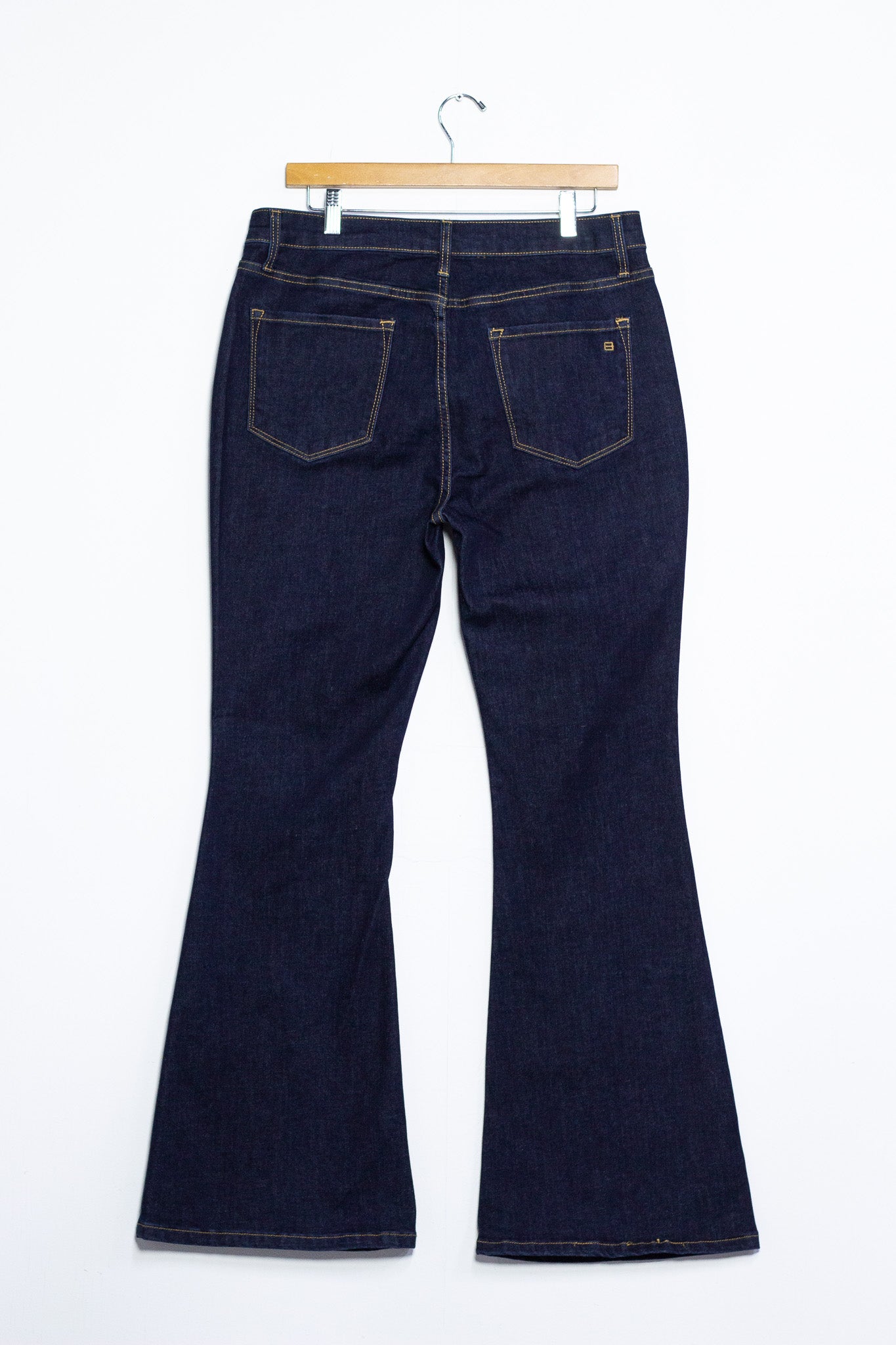 Jeans campana osc liso