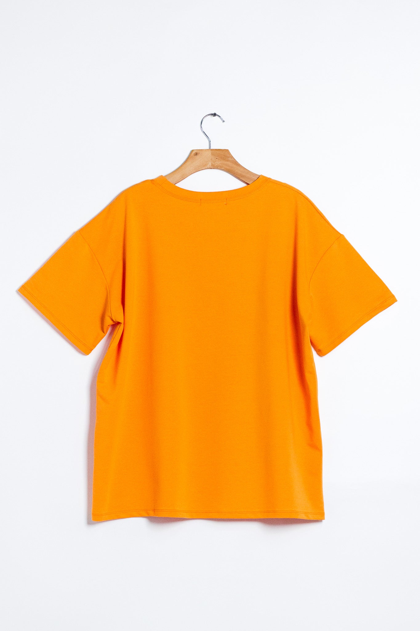 Playera Curvy Oversize Algodón Stretch Comodidad Urbana