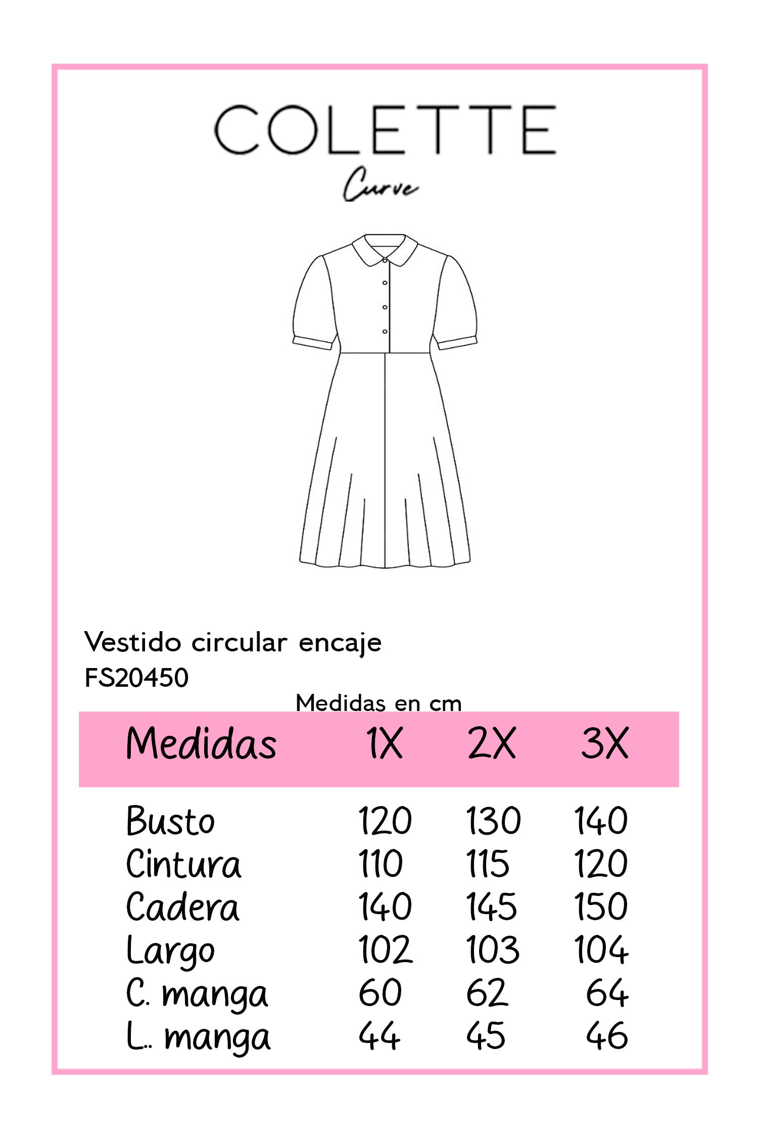 vestido circular encaje tinto