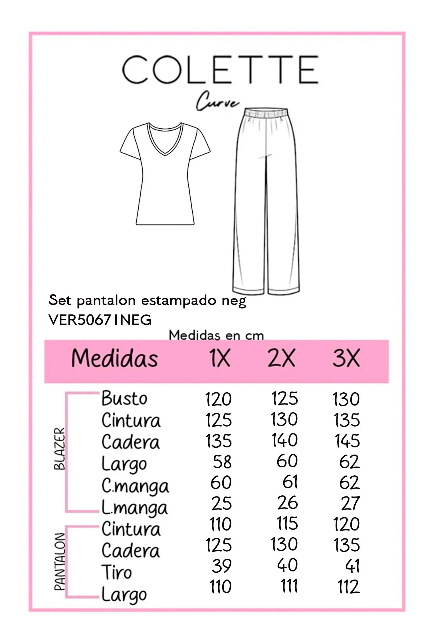 Set Curvy Top Peplum y Pantalón Palazzo Floral Blanco y Negro