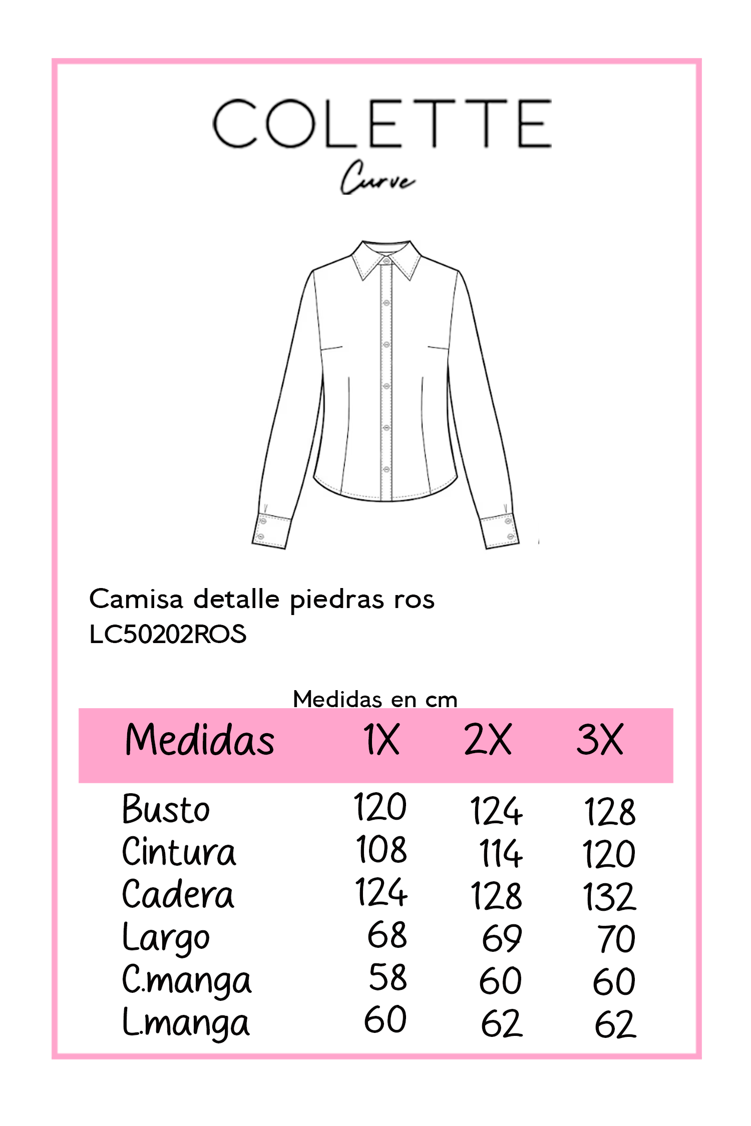 Camisa denim c/estoperoles