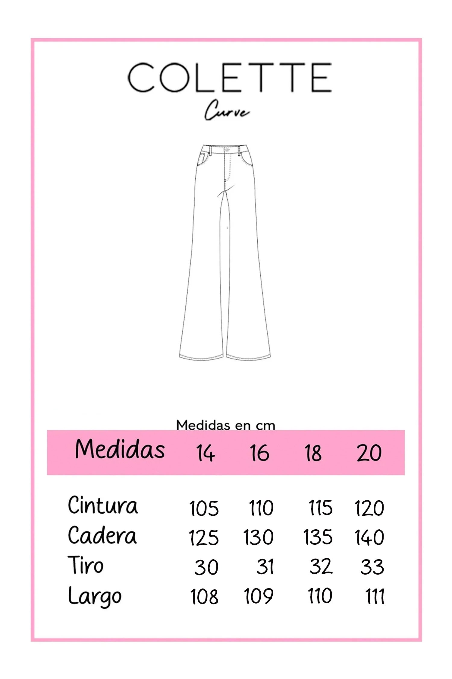 Jeans campana osc liso