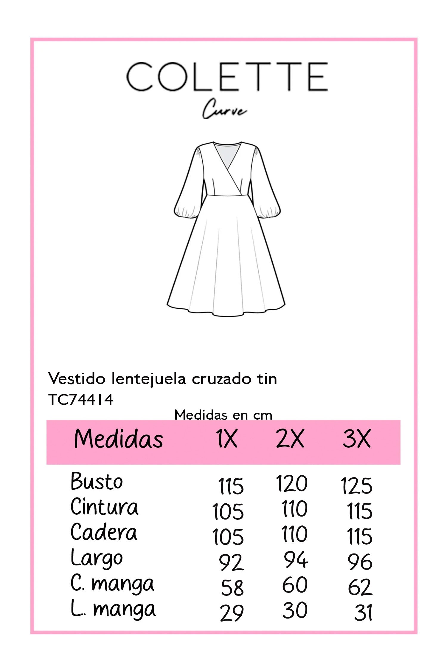 Vestido lentejuelas cruzado tinto