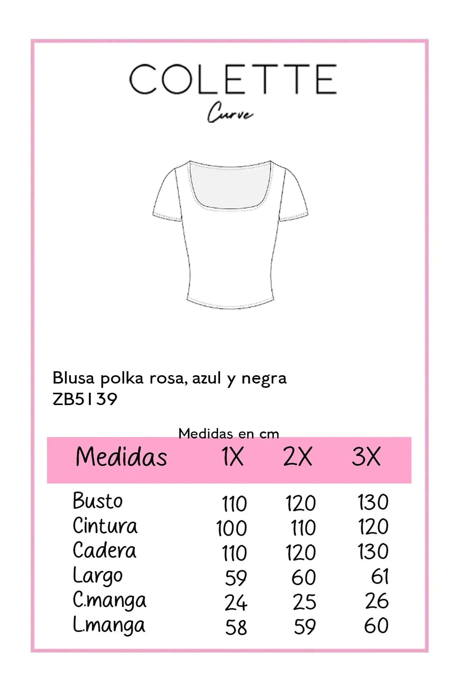Blusa polka