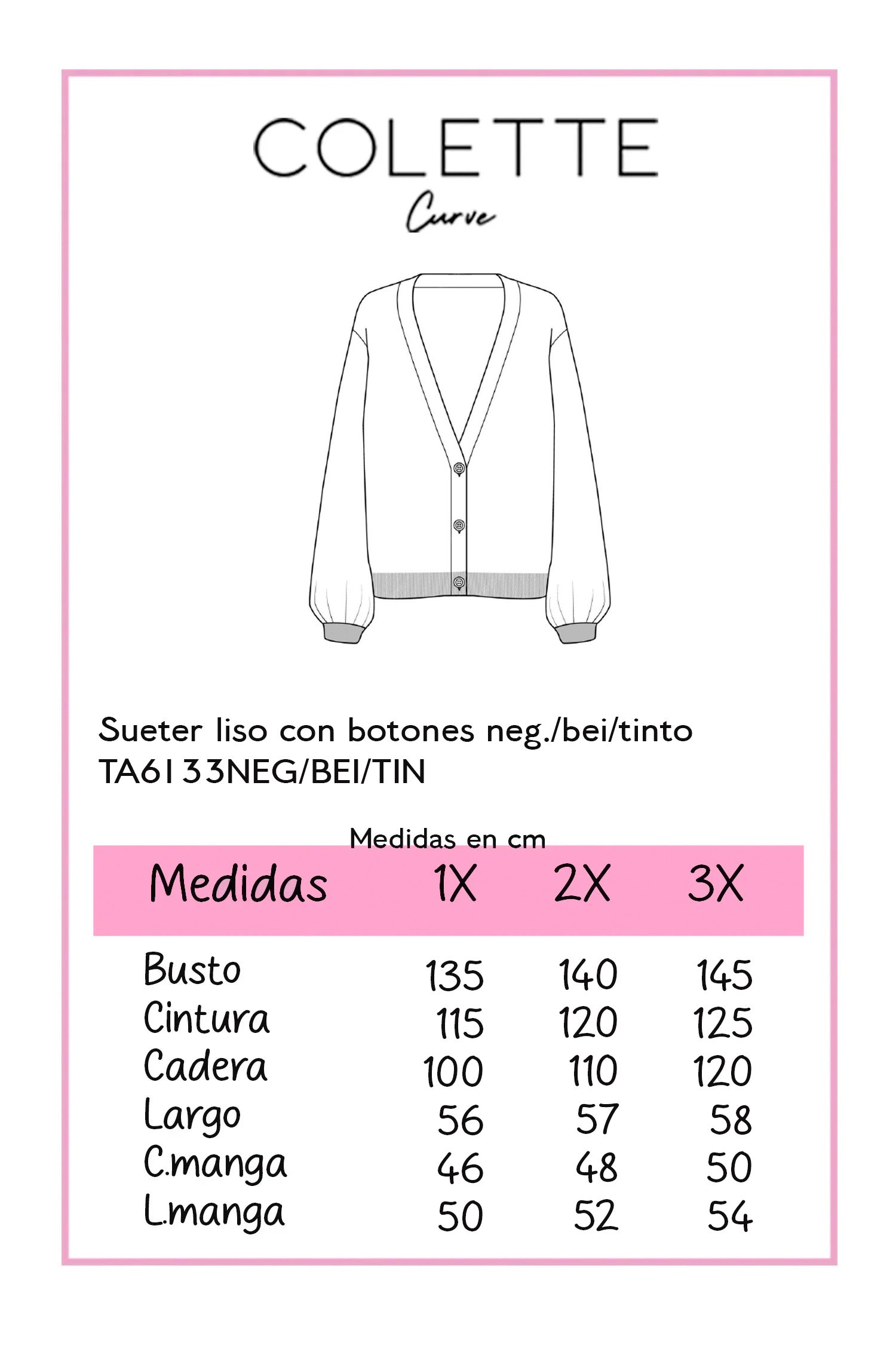 Suéter liso c/botones tinto