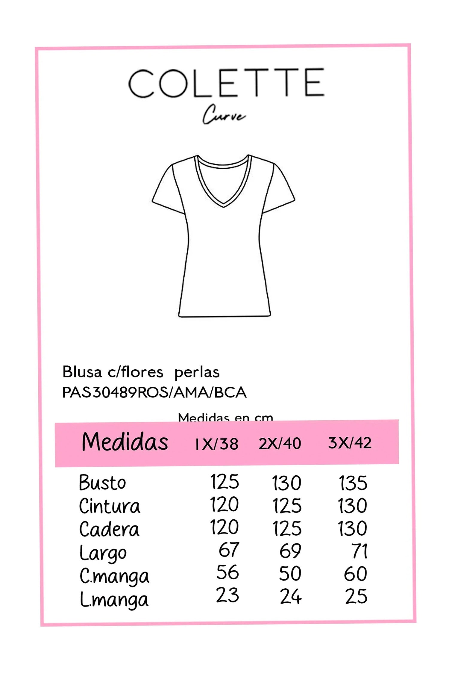 Playera Curvy Bordado Flores y Perlas Amarillo Limón