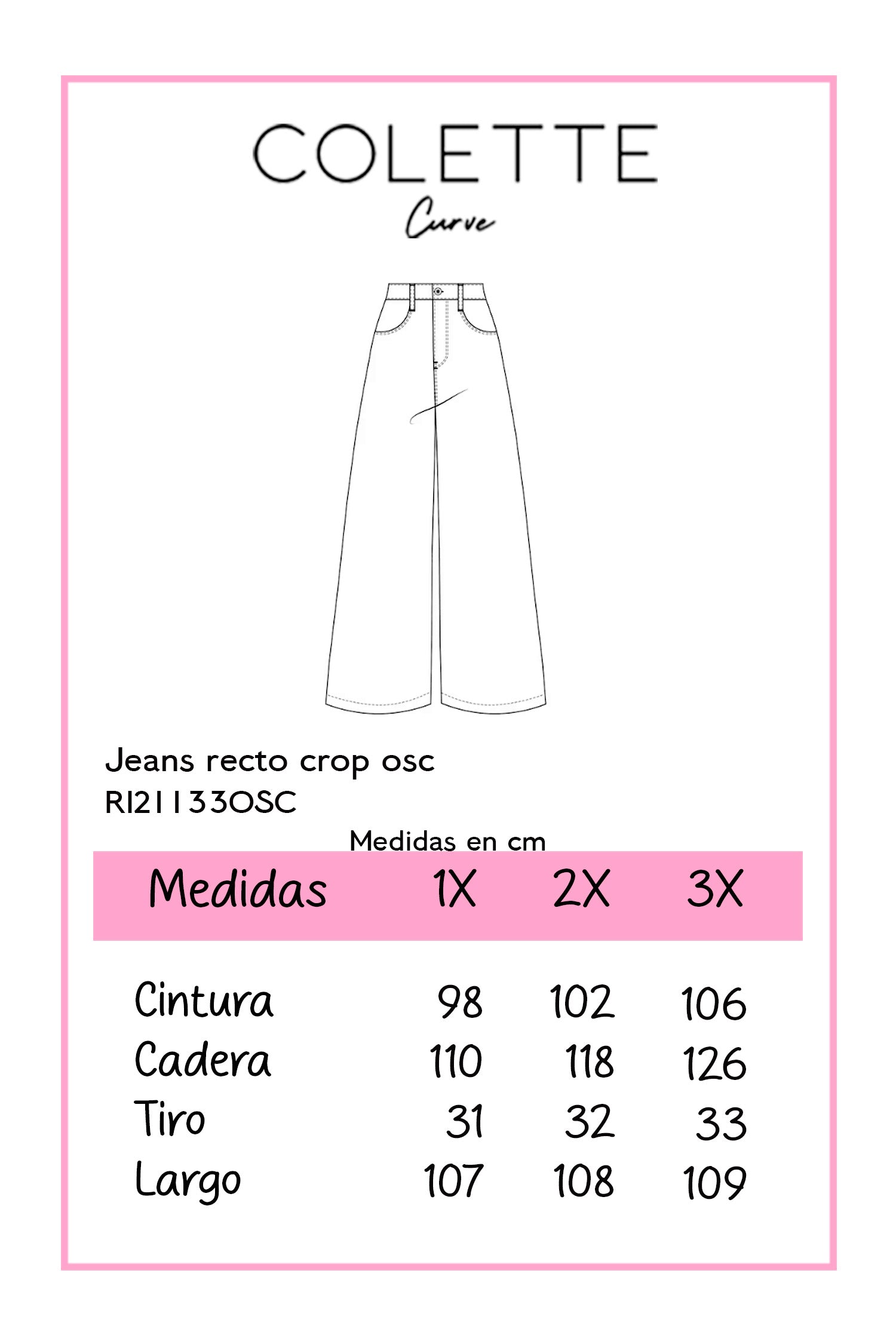 Dark cropped straight jeans