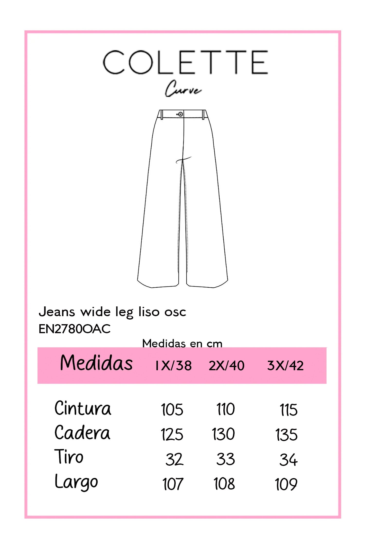 Jeans Curvy Barrel Liso Cintura Alta Stretch Realza Curvas