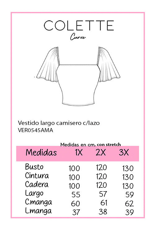 Blusa elastica amarilla
