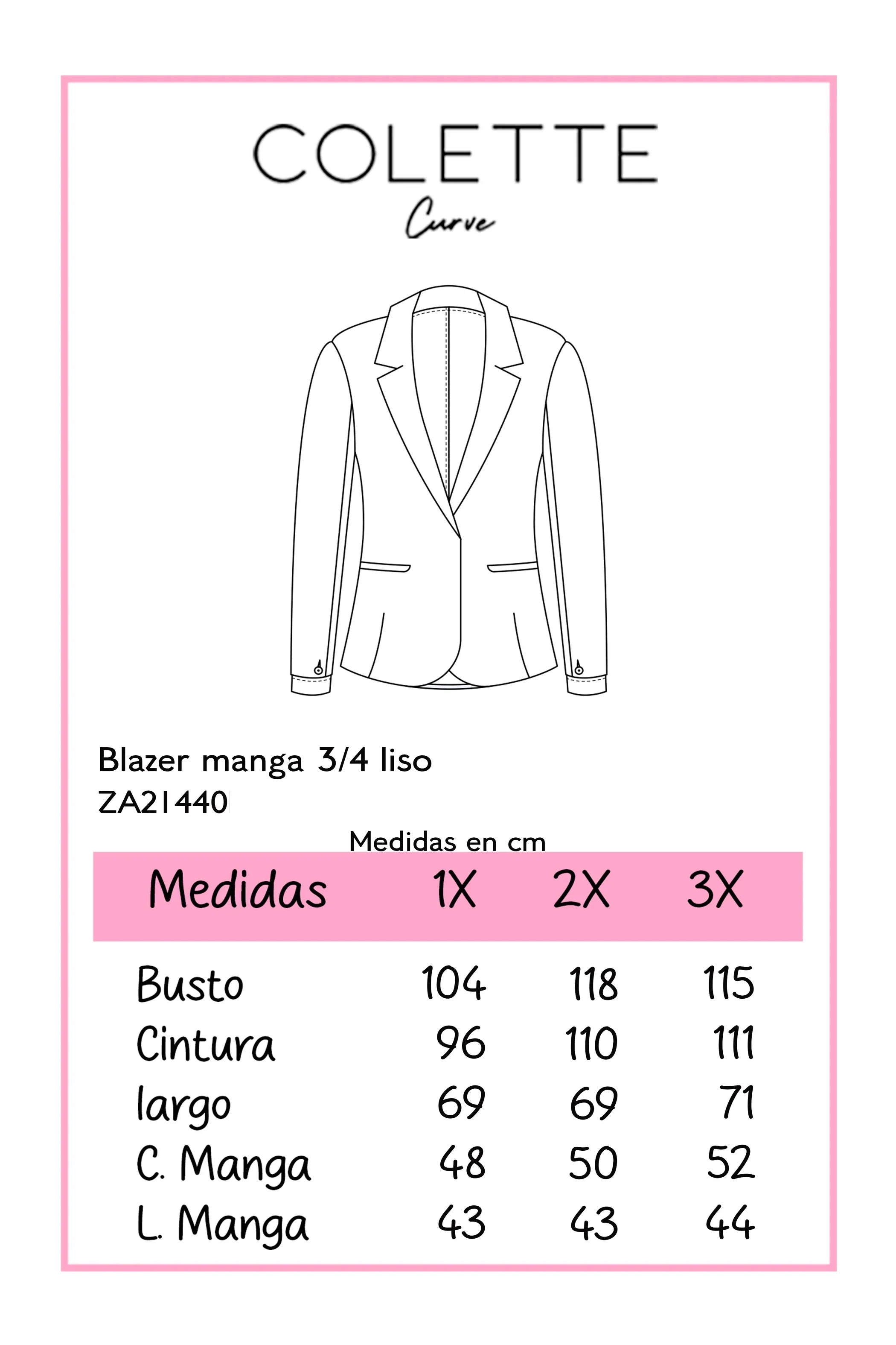 Blazer Curvy Oficina Forro Stretch Versátil Profesional