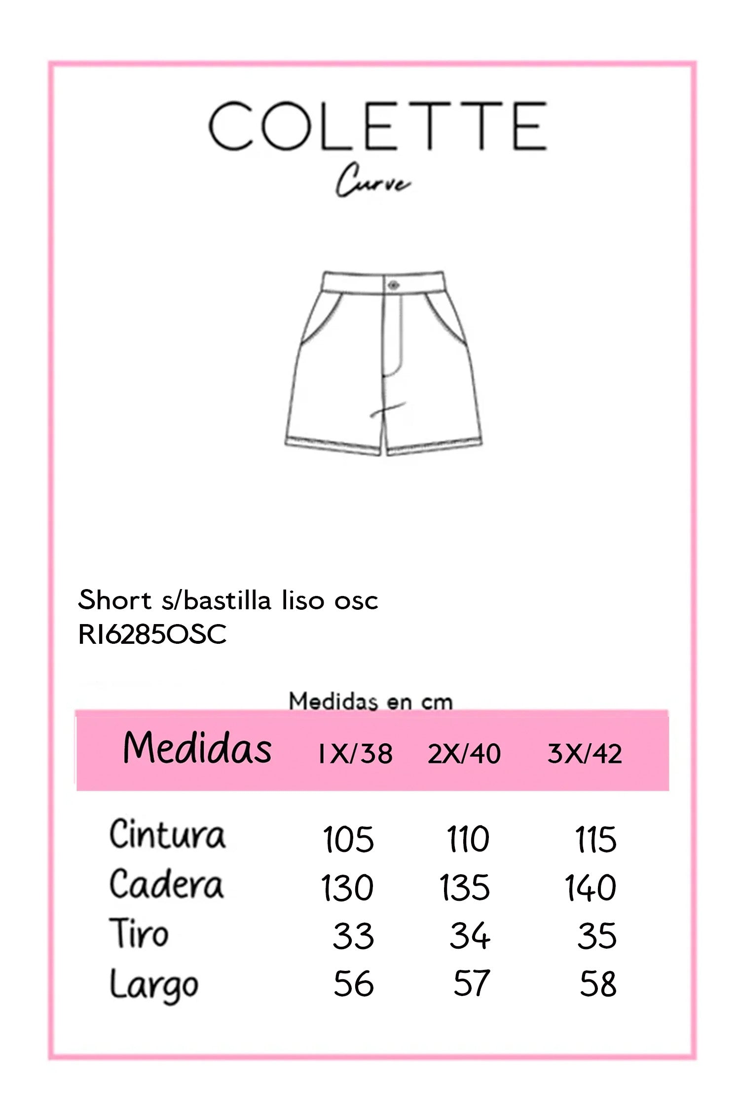 Bermuda Curvy Larga Mezclilla Sin Bastilla Azul
