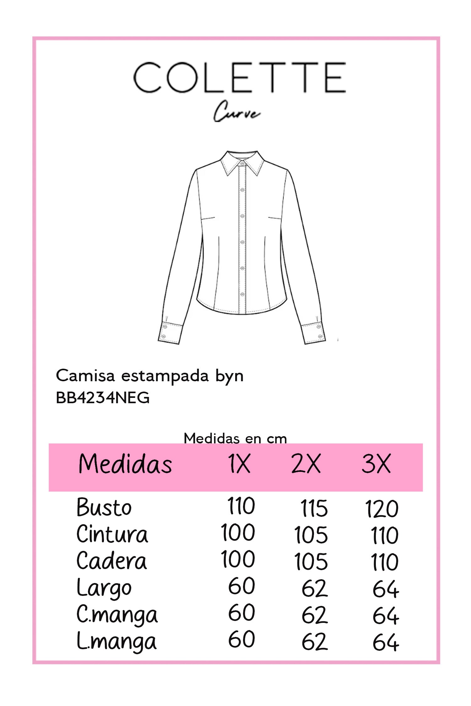 Camisa estampada byn