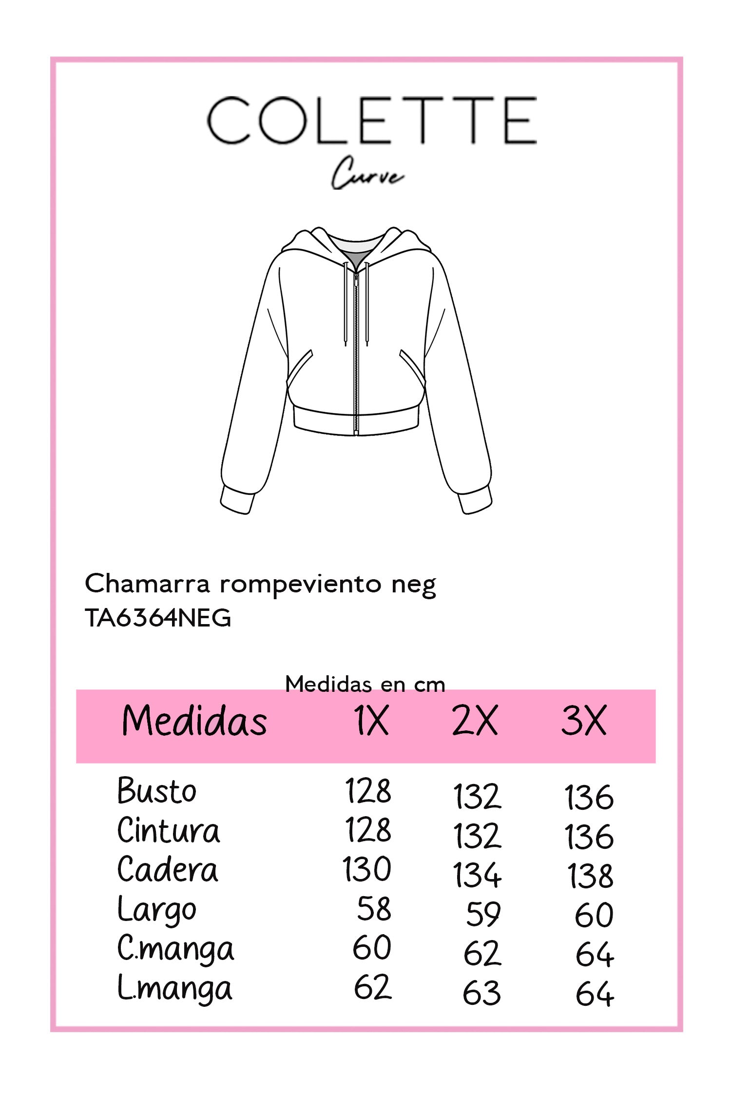 Chamarra rompeviento negra