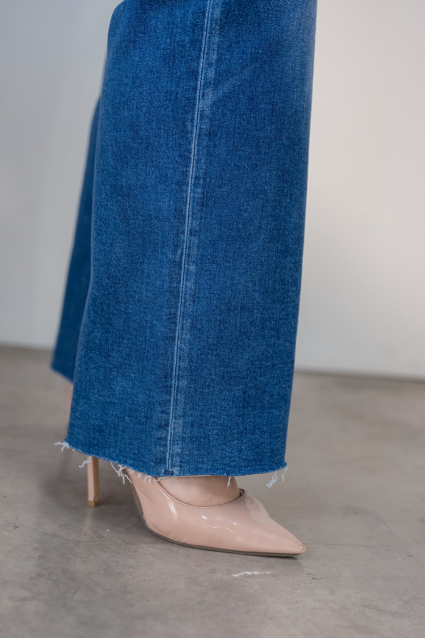 Jeans recto crop osc