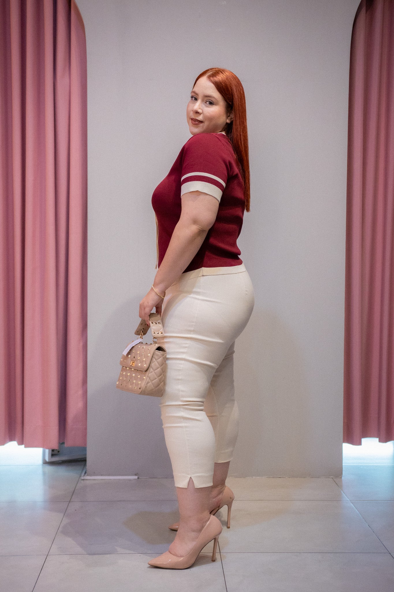Capri plain ivory