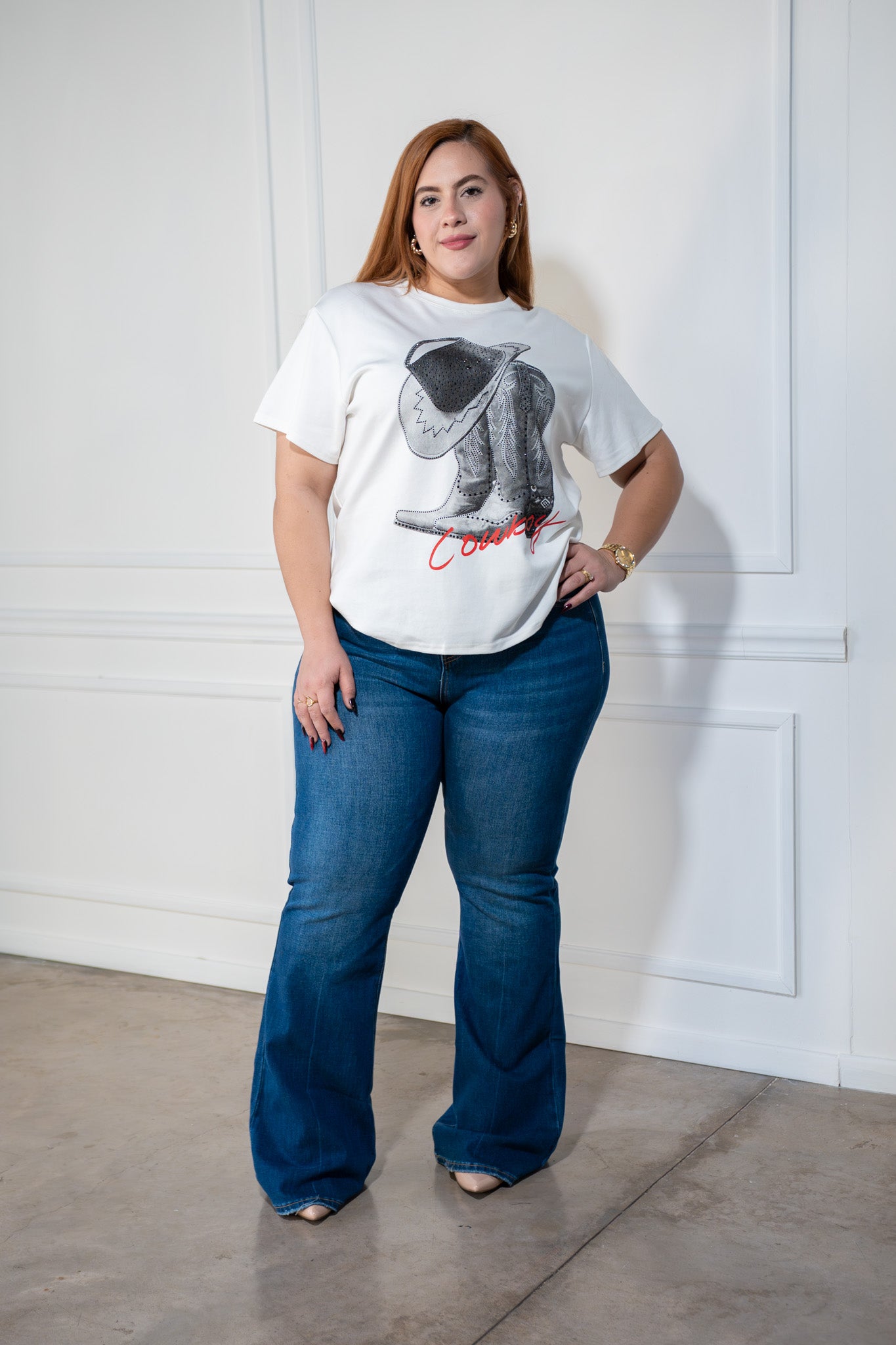 Playera cowboy bca